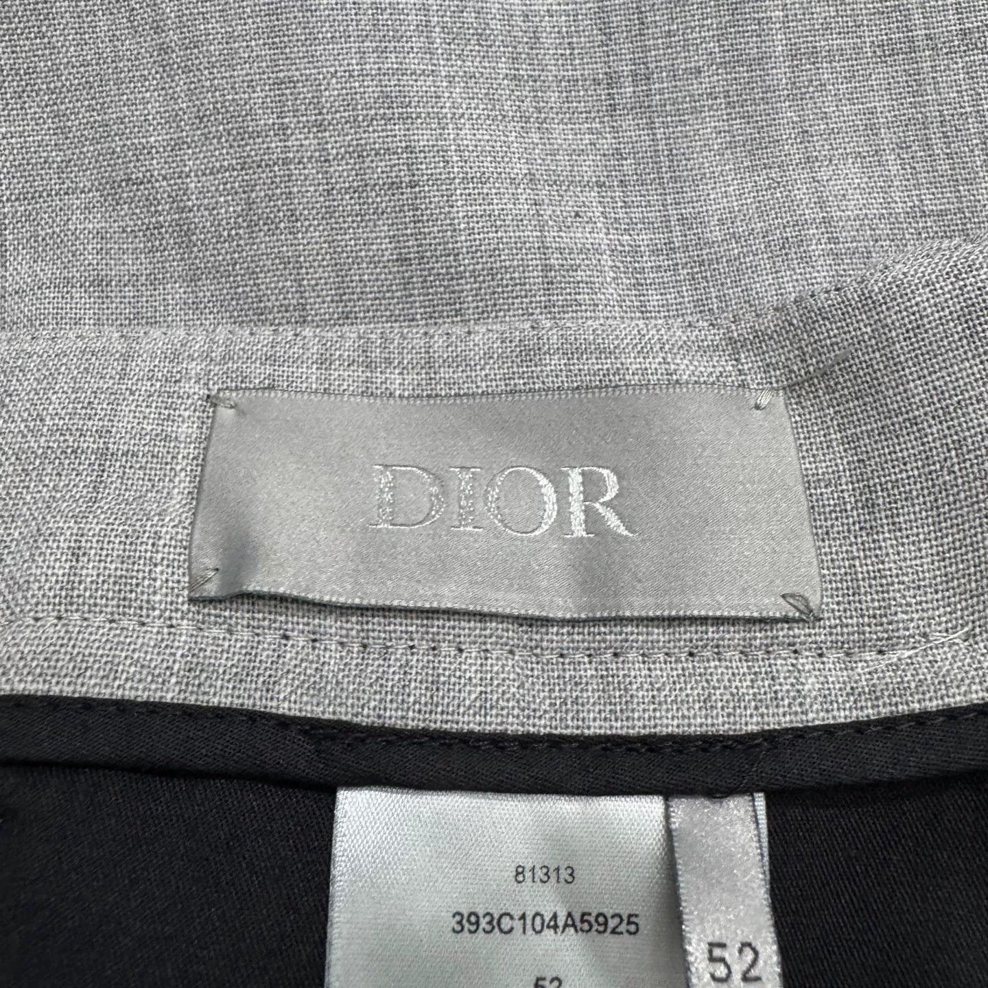 Dior Dior Virgin Wool Casual Pants Size 36 Size US 36 / EU 52 - 3 Thumbnail
