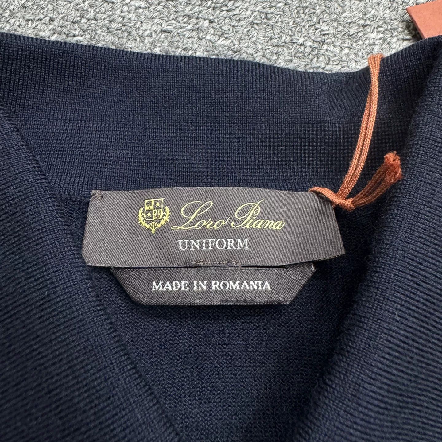 Loro Piana Loro Piana Virgin Wool Long Sleeve Polo Size 46 Size US S / EU 44-46 / 1 - 3 Thumbnail