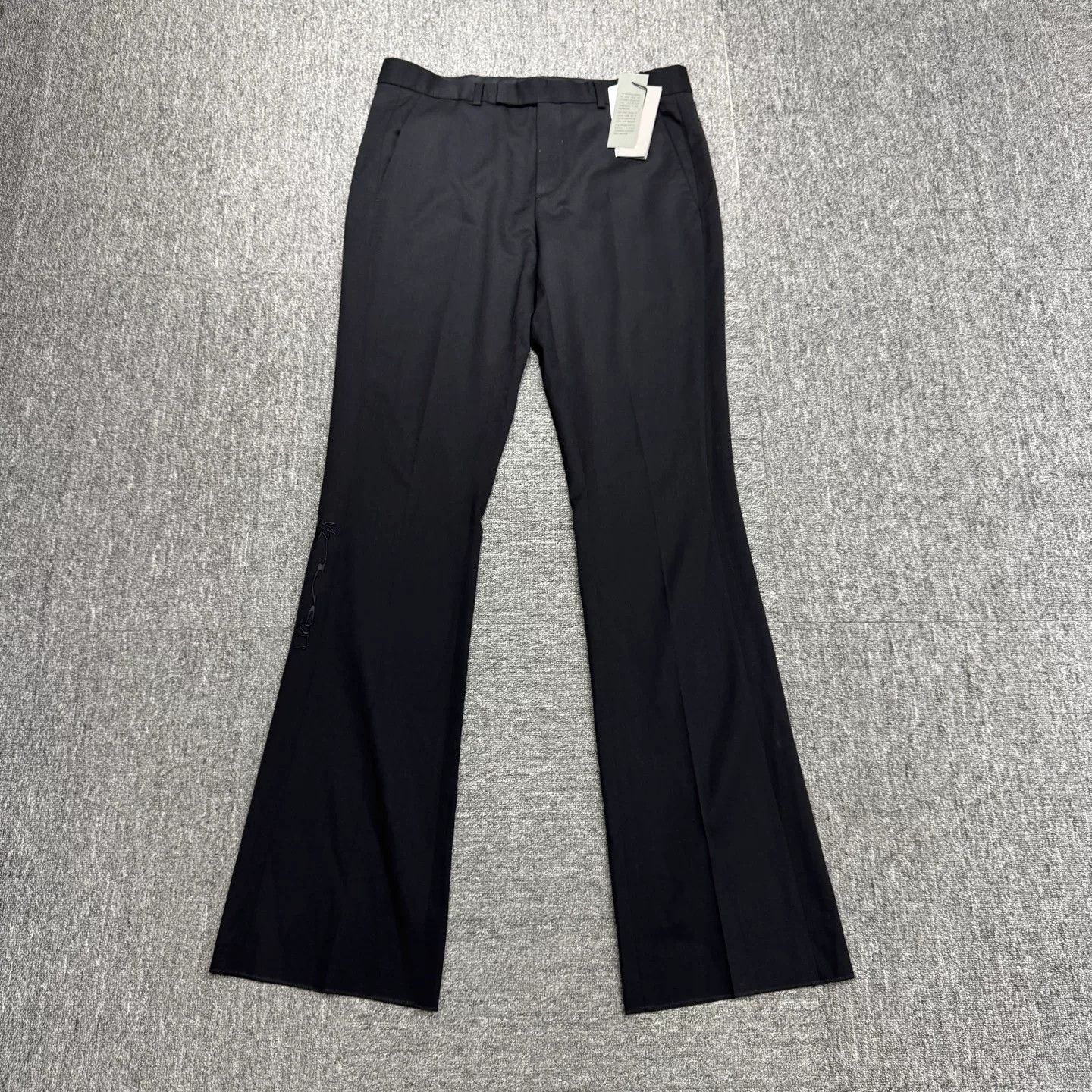 Dior Dior Embroidered Wool Trousers Size 50 Size 40R - 2 Thumbnail