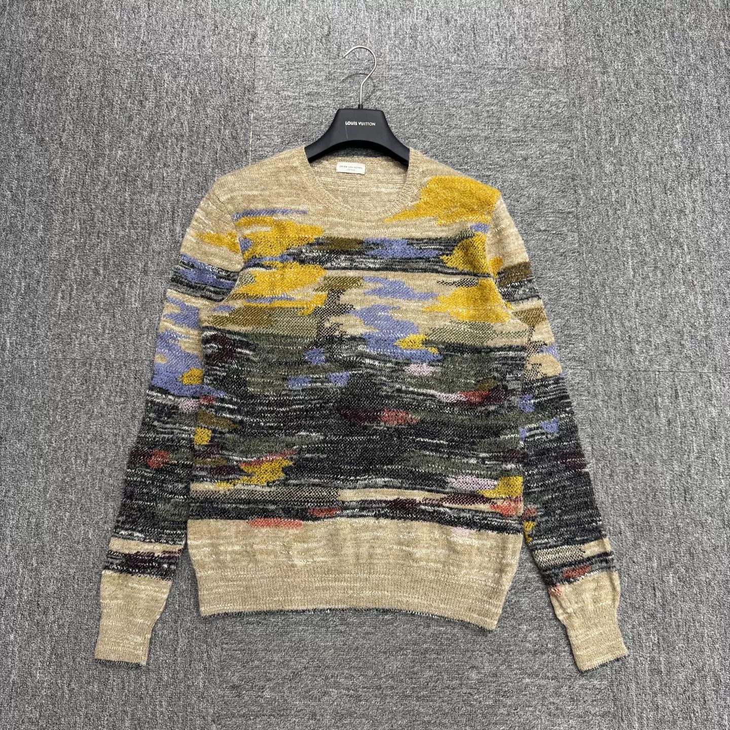 Dries Van Noten Dries Van Noten Multi-Color Knit Sweater Size M Size US M / EU 48-50 / 2 - 2 Thumbnail
