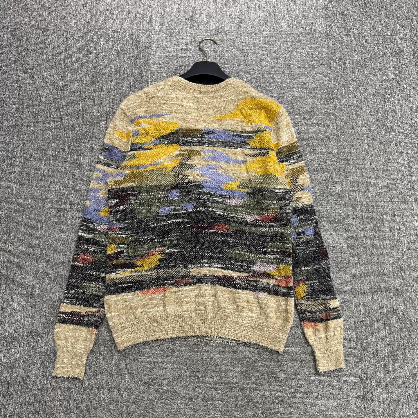 Dries Van Noten Dries Van Noten Multi-Color Knit Sweater Size M Size US M / EU 48-50 / 2 - 5 Thumbnail