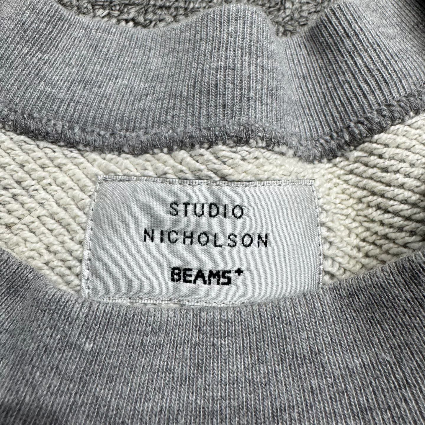 Beams Plus × Studio Nicholson Studio Nicholson x Beams Plus Grey Sweatshirt Size S Size US S / EU 44-46 / 1 - 3 Thumbnail
