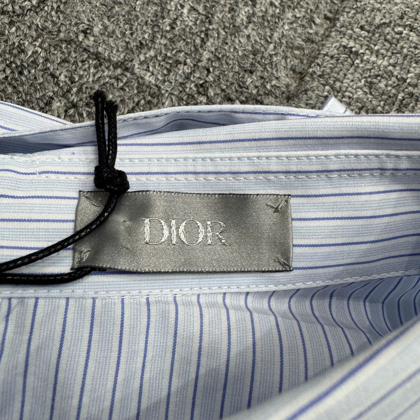 Dior Dior Striped Button Up Shirt Size L Size US L / EU 52-54 / 3 - 3 Thumbnail