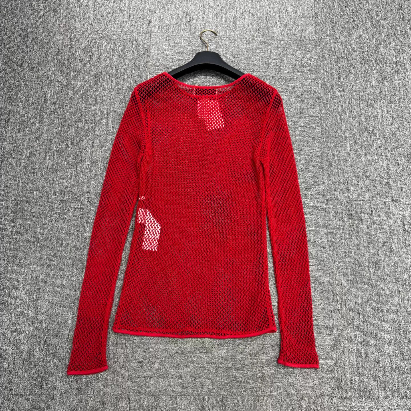 Gucci Gucci Mesh Long Sleeve Shirt Size S Size US S / EU 44-46 / 1 - 6 Thumbnail