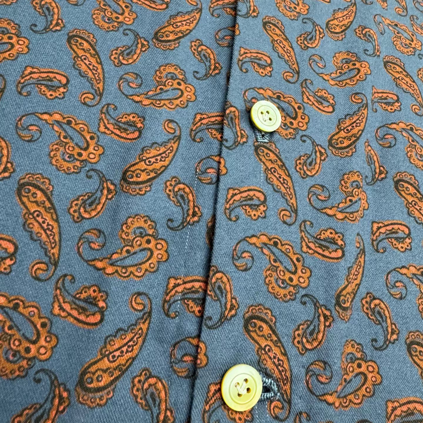 Kiton Kiton Paisley Print Shirt Size 38 Size US S / EU 44-46 / 1 - 3 Thumbnail