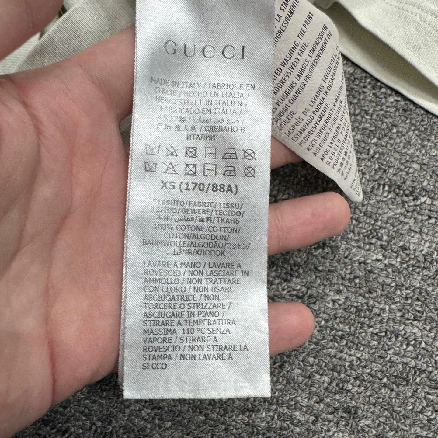 Gucci Gucci x The North Face Logo T-Shirt Size XS Size US XS / EU 42 / 0 - 6 Thumbnail