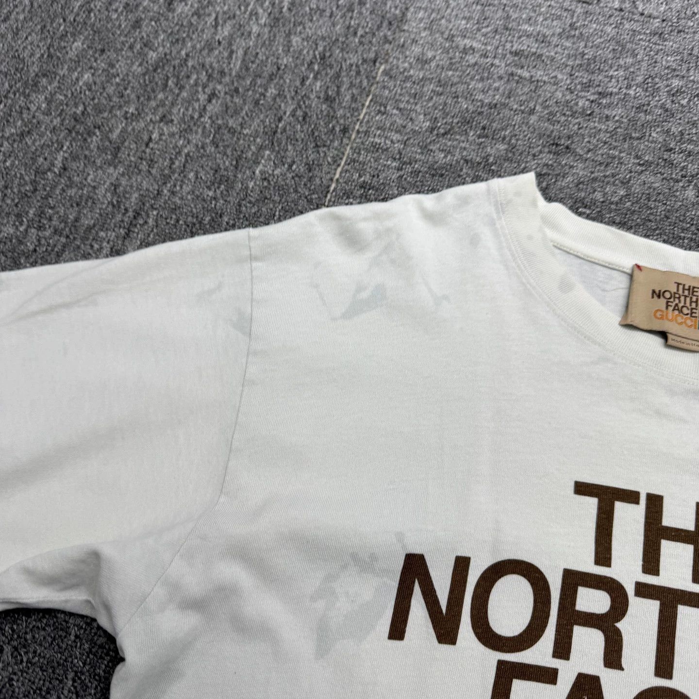 Gucci Gucci x The North Face Logo T-Shirt Size XS Size US XS / EU 42 / 0 - 4 Thumbnail