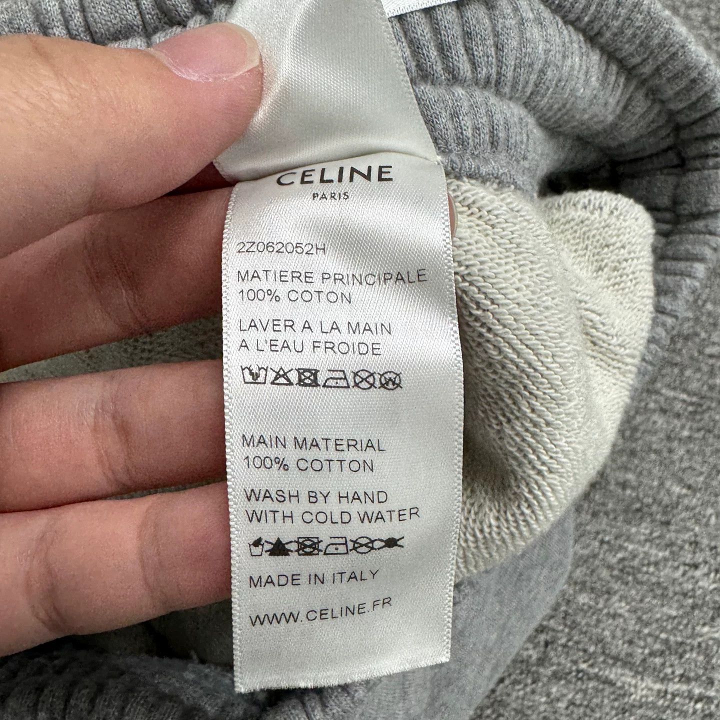 Celine Celine Embroidered Logo Sweatpants XS Size US 28 / EU 44 - 4 Thumbnail