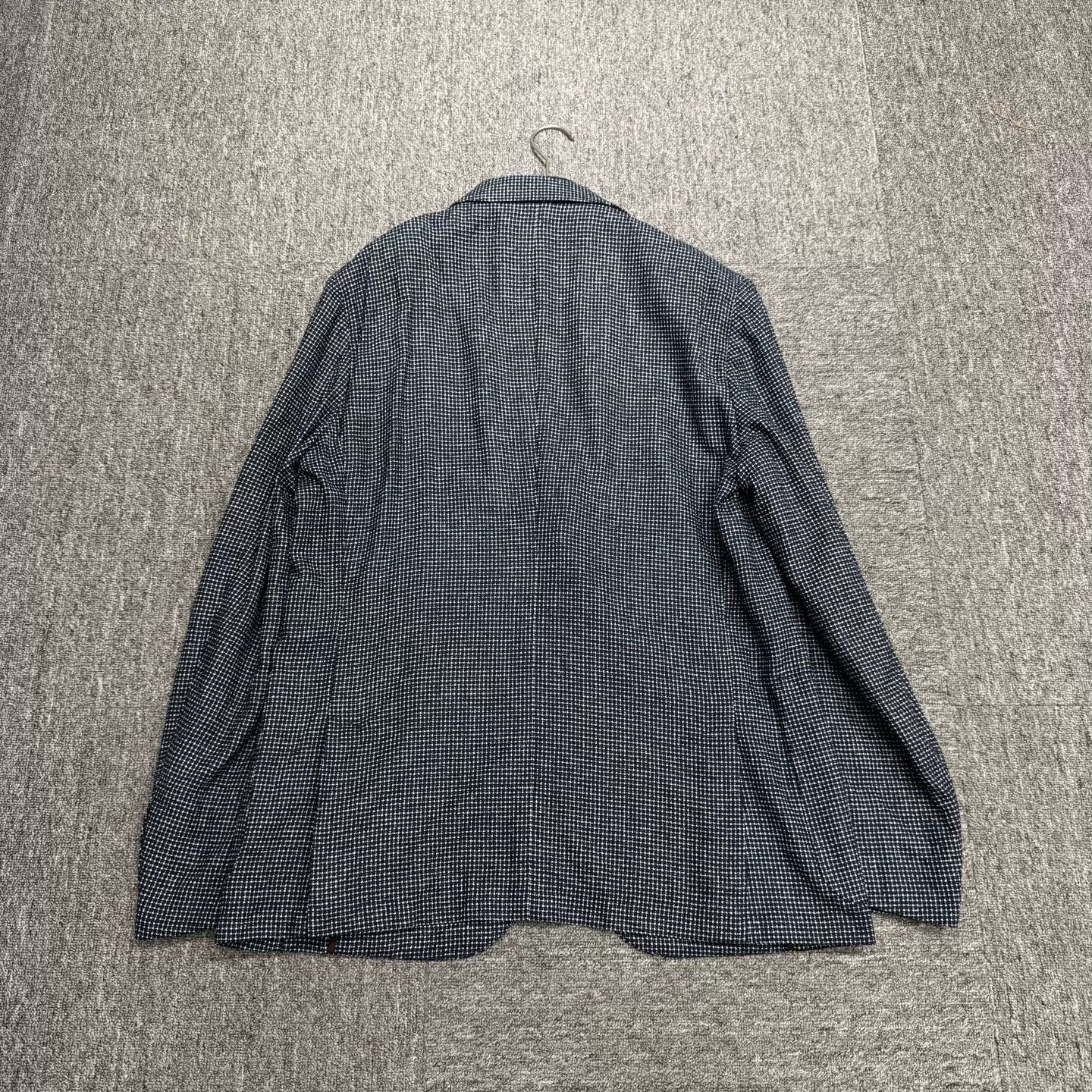 Ermenegildo Zegna Ermenegildo Zegna Checked Wool Blazer Size 44R Size 44R - 6 Thumbnail