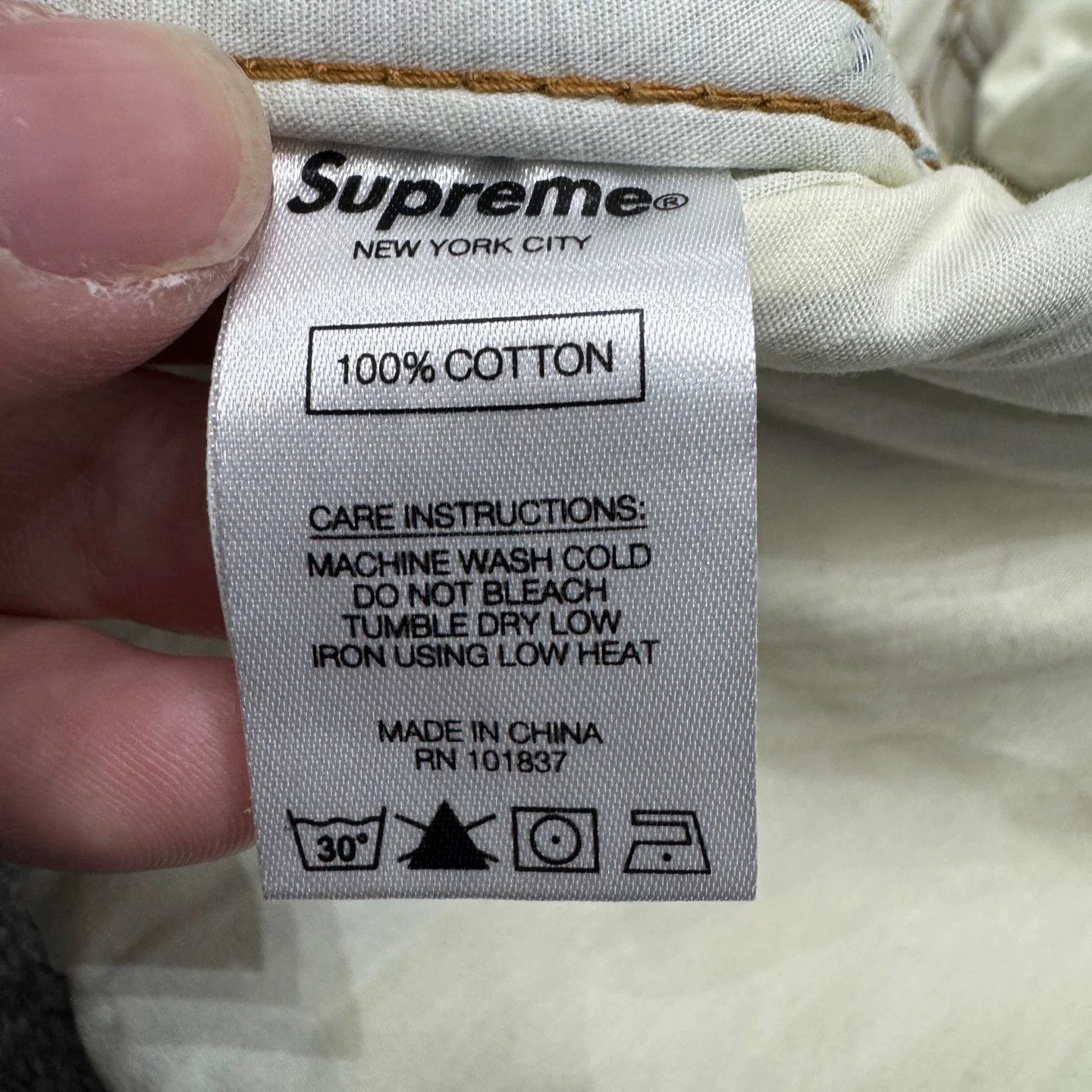 Supreme Supreme Distressed Denim Jacket Size S Size US S / EU 44-46 / 1 - 4 Thumbnail