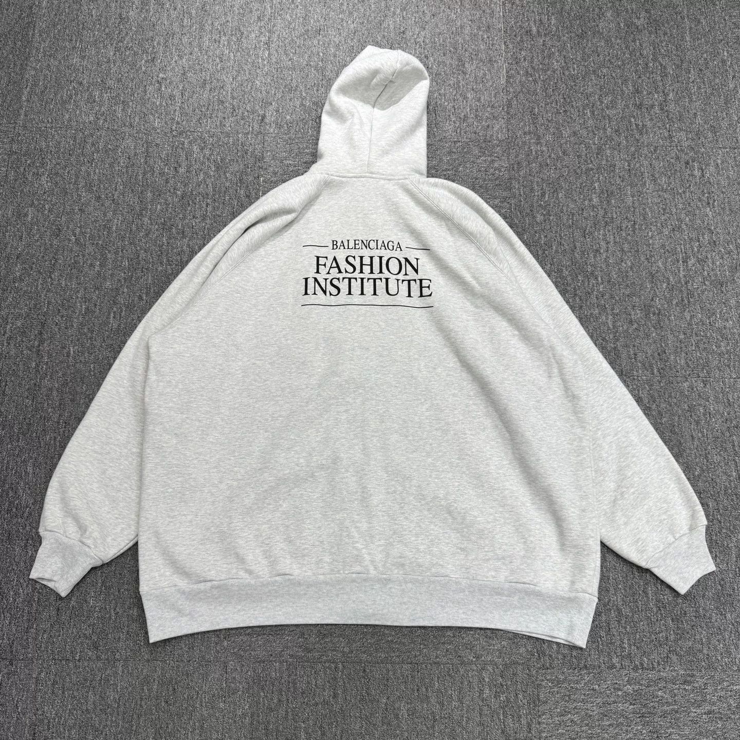 Balenciaga Balenciaga Fashion Institute Zip-Up Hoodie Size L Size US L / EU 52-54 / 3 - 6 Thumbnail