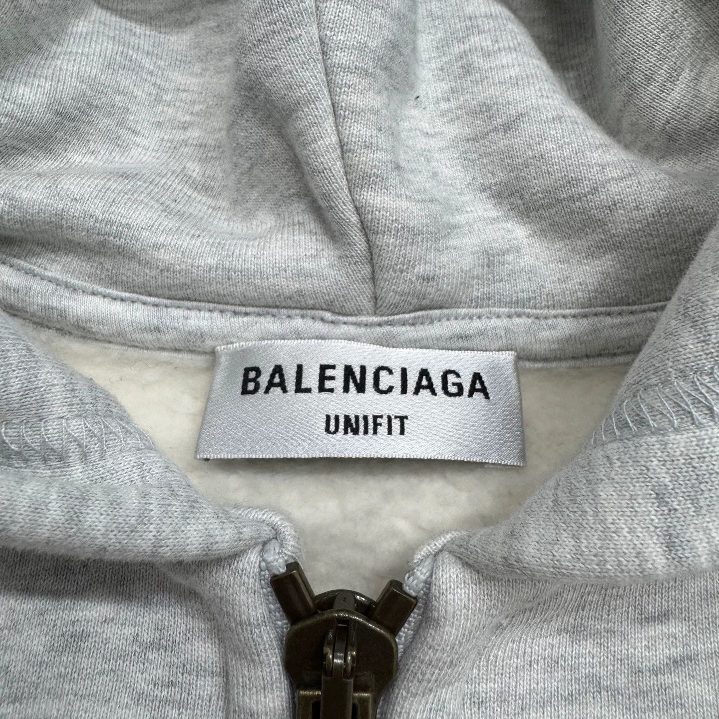 Balenciaga Balenciaga Fashion Institute Zip-Up Hoodie Size L Size US L / EU 52-54 / 3 - 3 Thumbnail