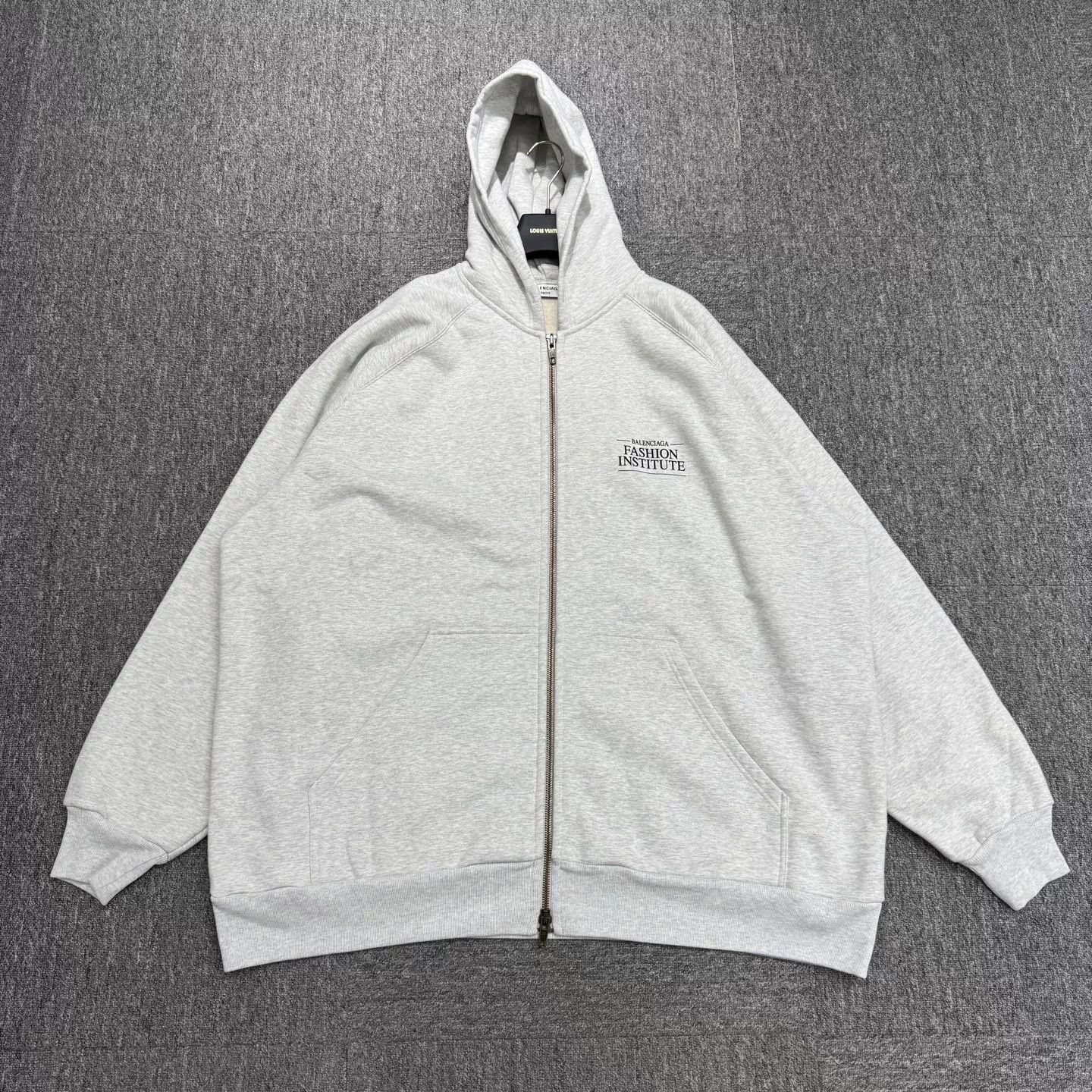 Balenciaga Balenciaga Fashion Institute Zip-Up Hoodie Size L Size US L / EU 52-54 / 3 - 2 Thumbnail