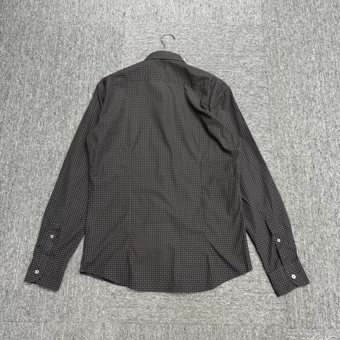 Ermenegildo Zegna Ermenegildo Zegna Dot Print Button Up Shirt Size M Size US M / EU 48-50 / 2 - 6 Thumbnail