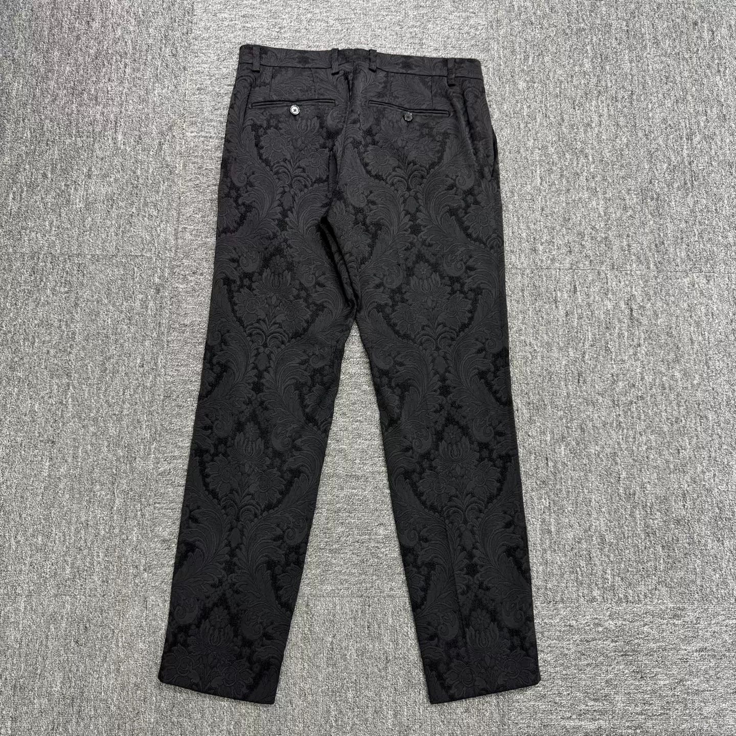 Dolce & Gabbana Dolce & Gabbana Damask Pattern Casual Pants Size 46 Size US 30 / EU 46 - 7 Thumbnail