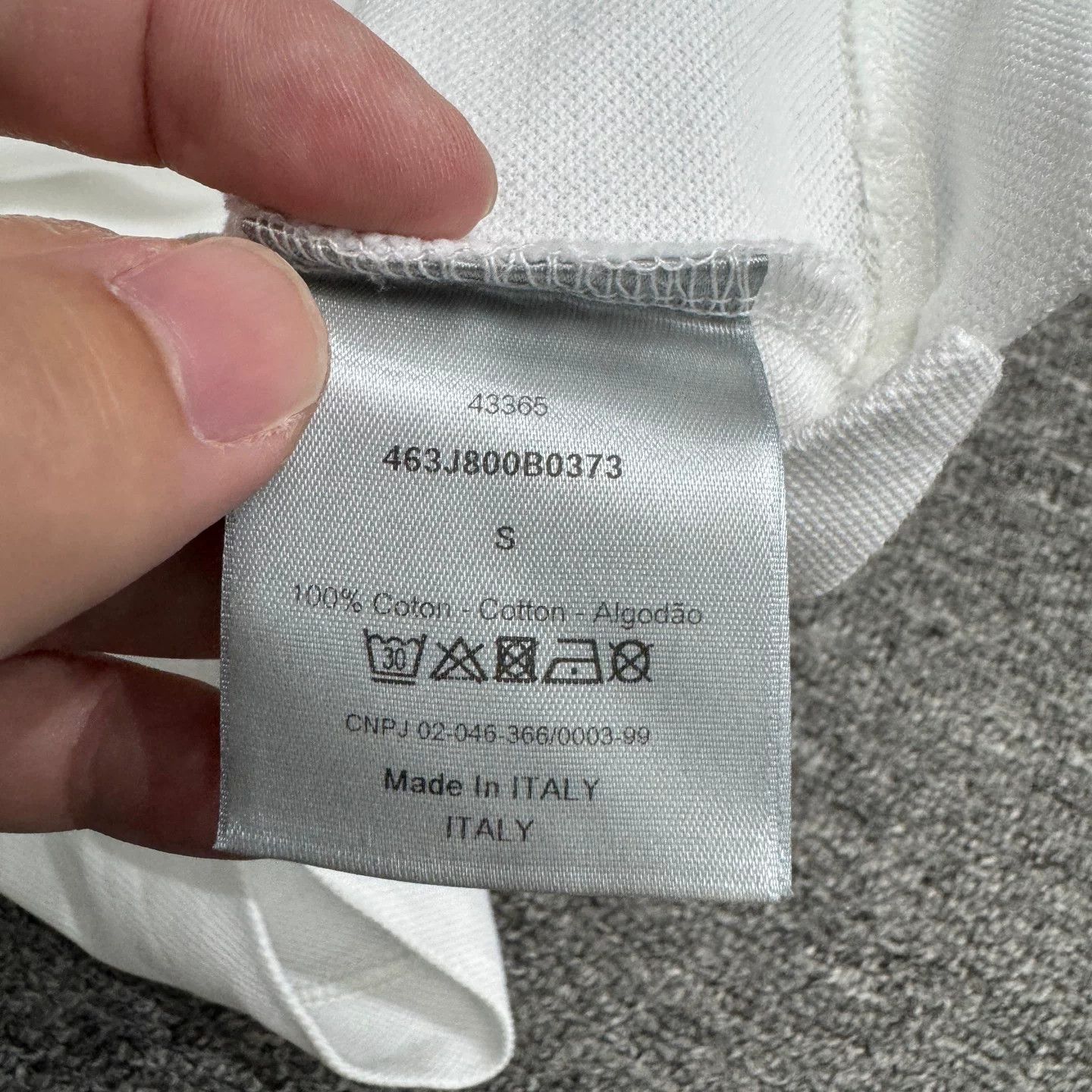 Dior Dior Bee Embroidery Polo Size M Size US M / EU 48-50 / 2 - 4 Thumbnail