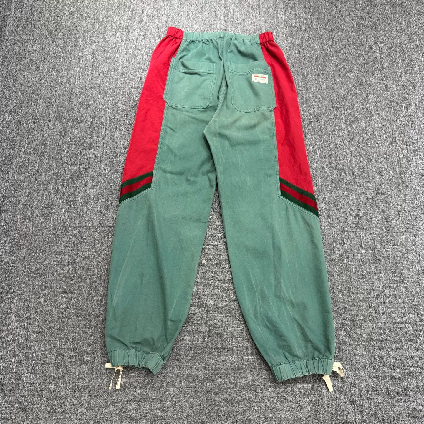 Gucci Gucci Green Red Stripe Joggers Size 32 Size US 32 / EU 48 - 6 Thumbnail