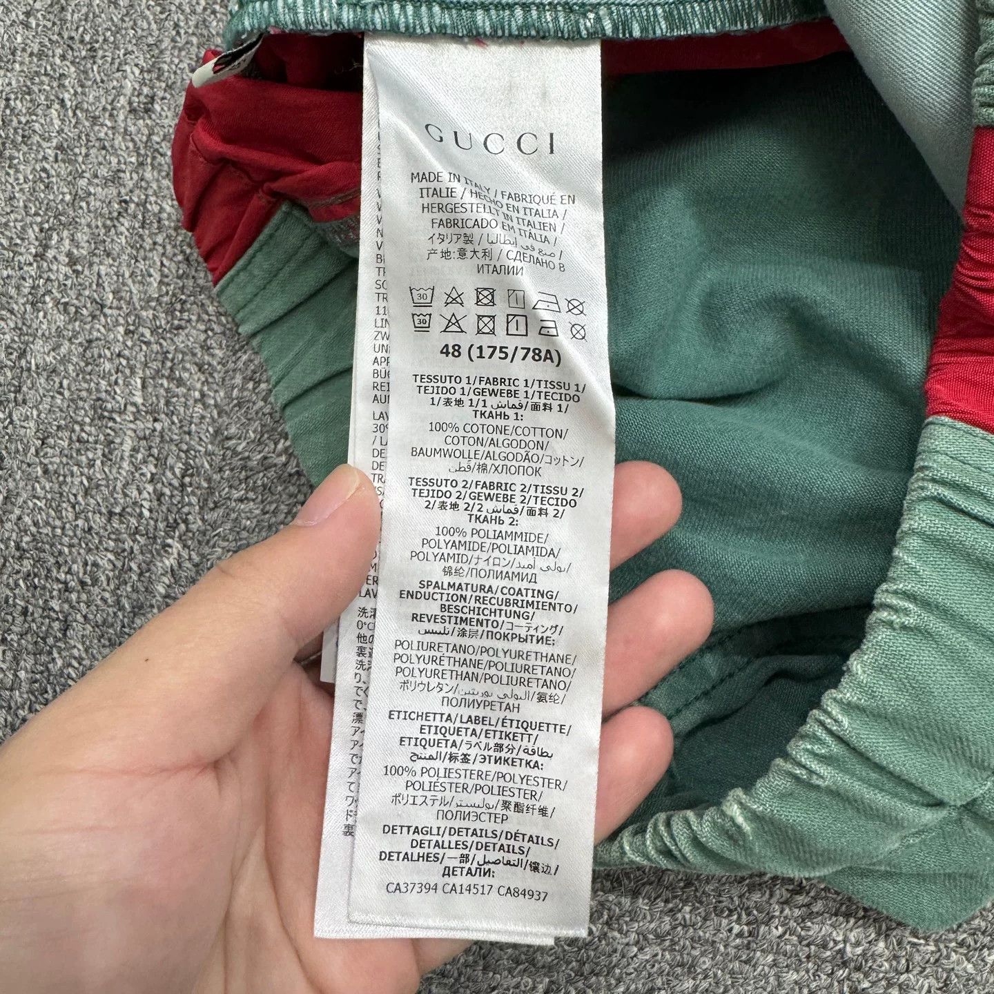 Gucci Gucci Green Red Stripe Joggers Size 32 Size US 32 / EU 48 - 4 Thumbnail