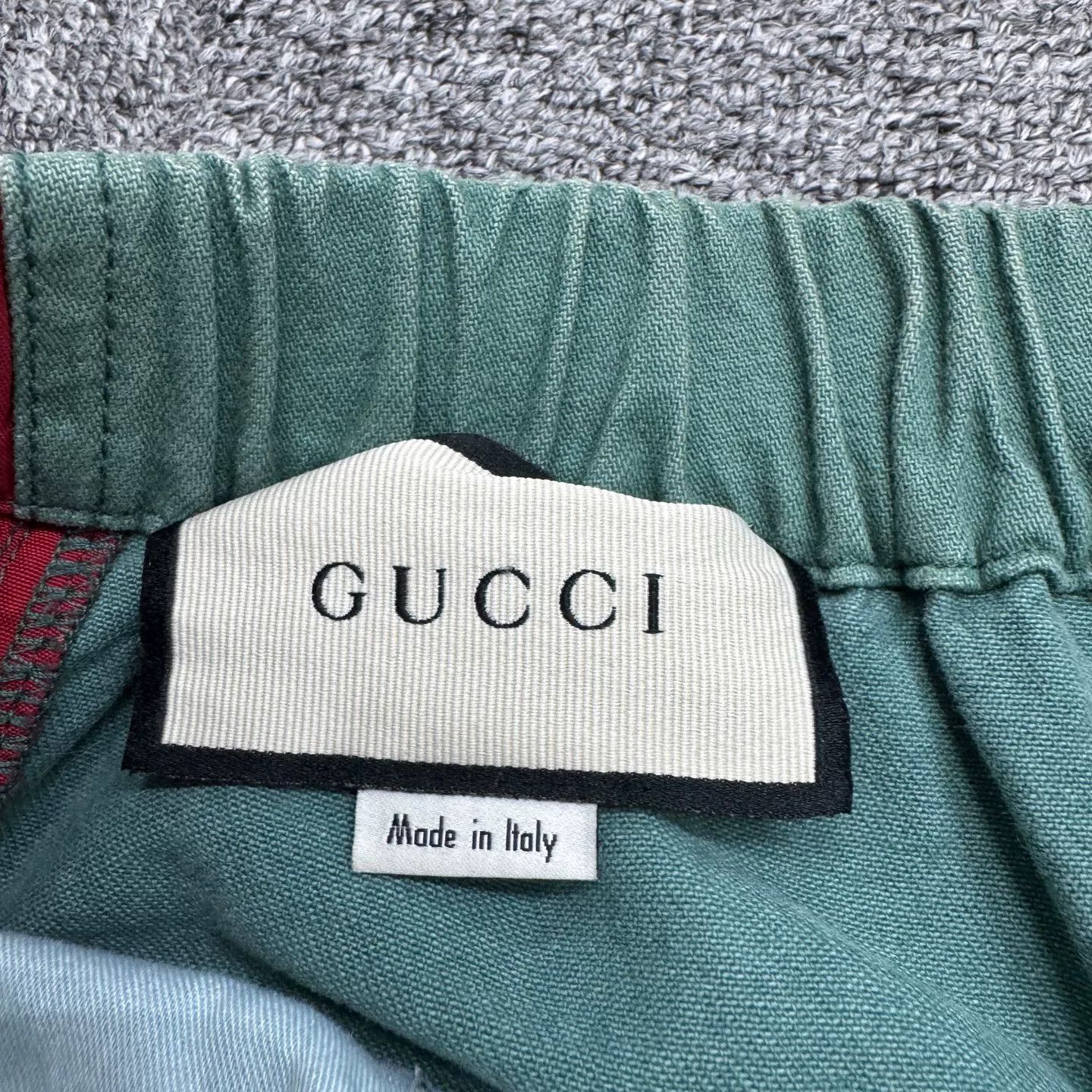 Gucci Gucci Green Red Stripe Joggers Size 32 Size US 32 / EU 48 - 3 Thumbnail