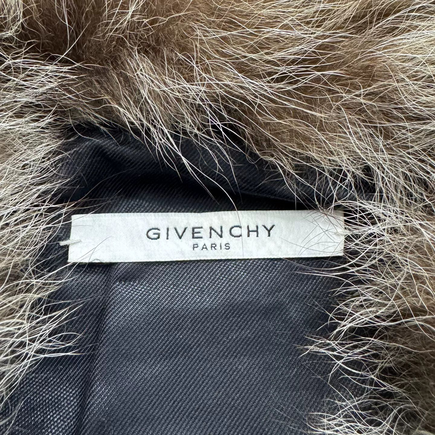 Givenchy Givenchy Raccoon Fur Trim Leather Jacket Size 48 Size US M / EU 48-50 / 2 - 3 Thumbnail