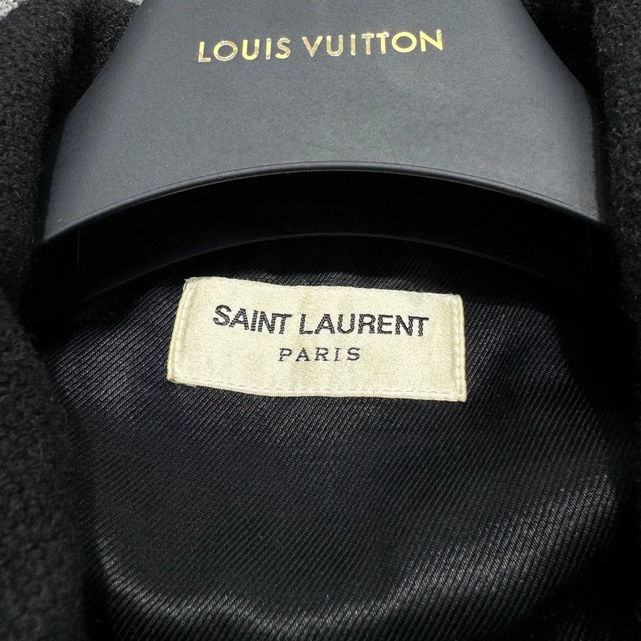 Saint Laurent Paris Saint Laurent Striped Wool Bomber Jacket Size S Size US S / EU 44-46 / 1 - 3 Thumbnail