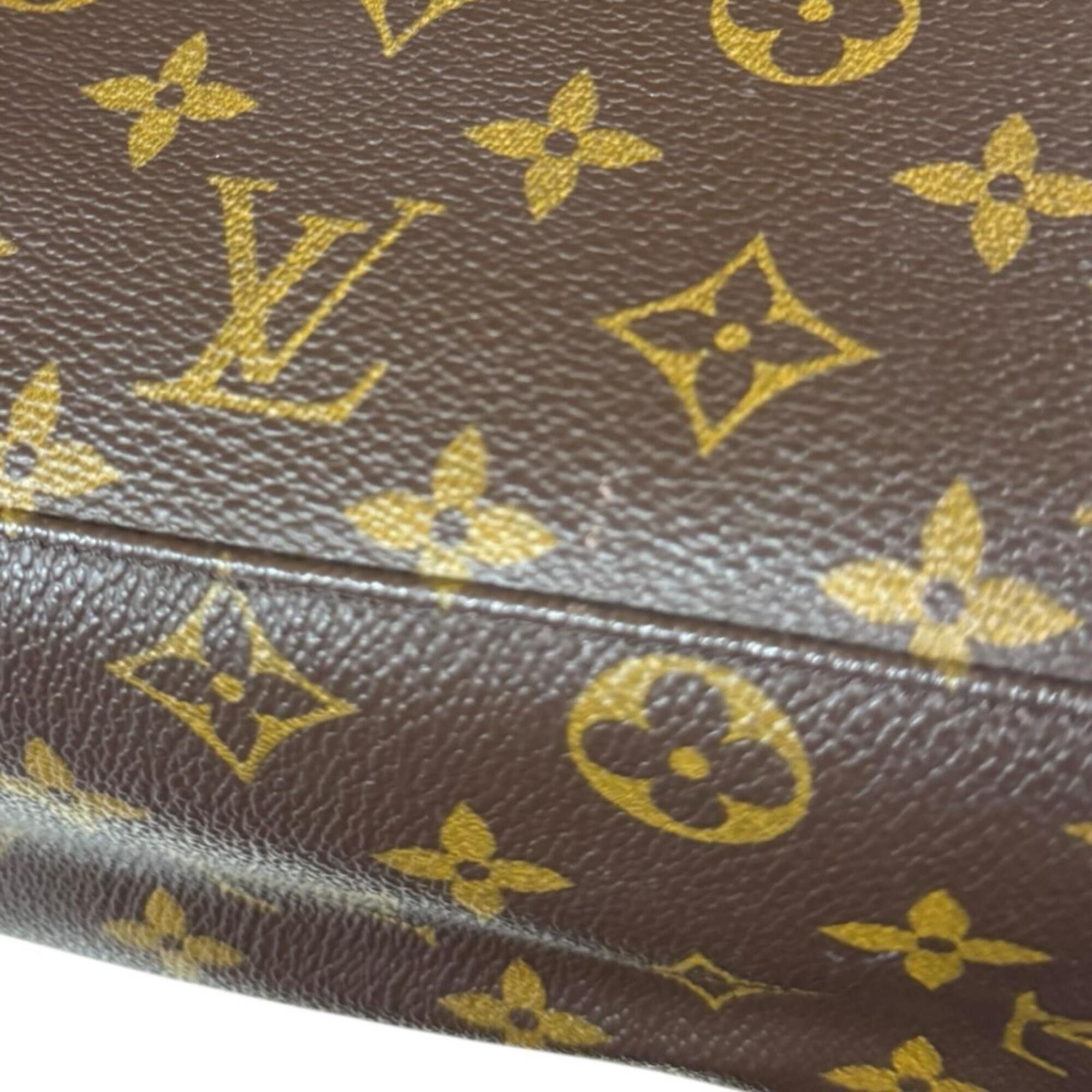 Louis Vuitton Louis Vuitton Looping MM Monogram Shoulder Bag, Canvas M51146, Brown, Women's, LOUIS VUITTON, Used Size ONE SIZE - 14 Thumbnail