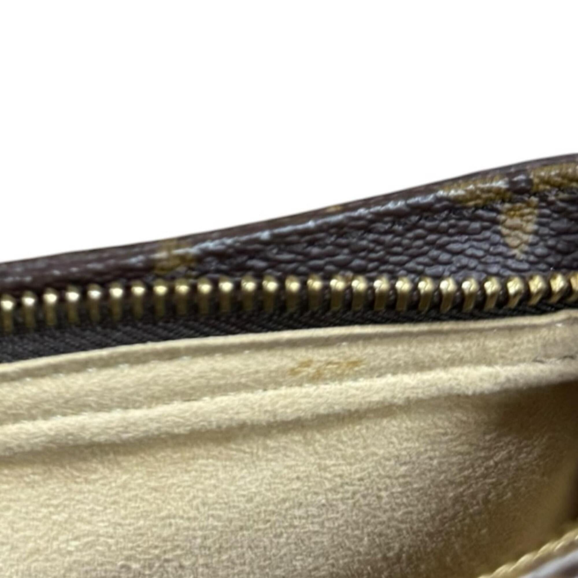 Louis Vuitton Louis Vuitton Looping MM Monogram Shoulder Bag, Canvas M51146, Brown, Women's, LOUIS VUITTON, Used Size ONE SIZE - 9 Thumbnail