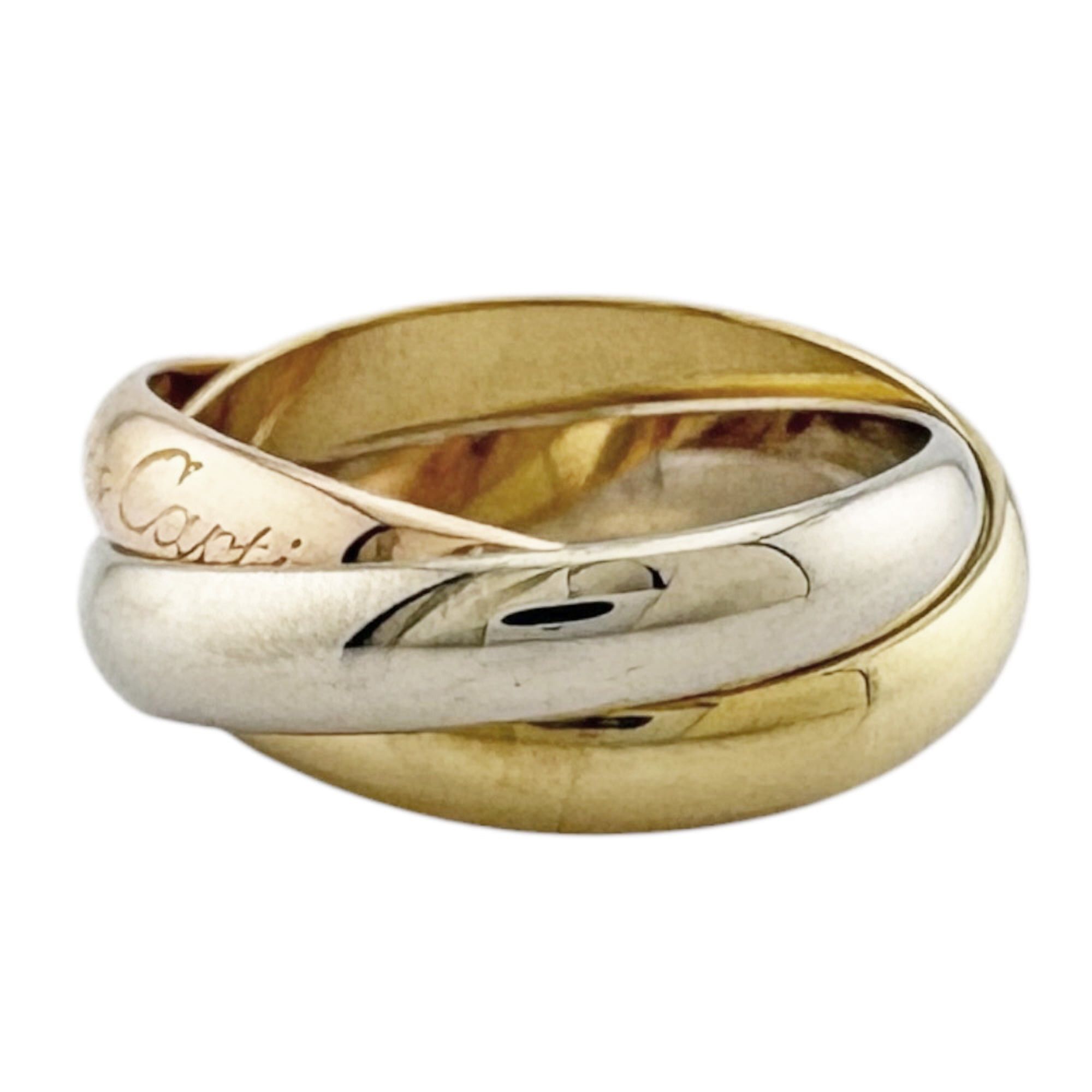 Cartier Cartier Trinity Ring, 18K Yellow Gold, Women's, Pre-owned. Size ONE SIZE - 3 Thumbnail