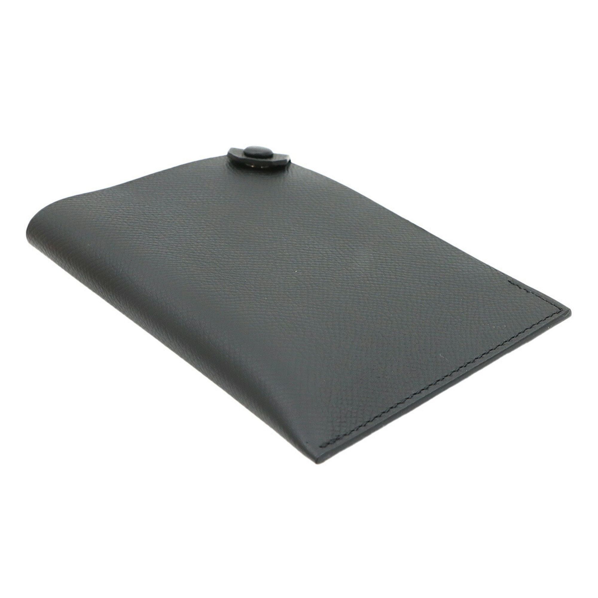 Hermes Hermes Tarmac PM Passport Case, Epsom Leather, Black, A Stamp Size ONE SIZE - 5 Thumbnail