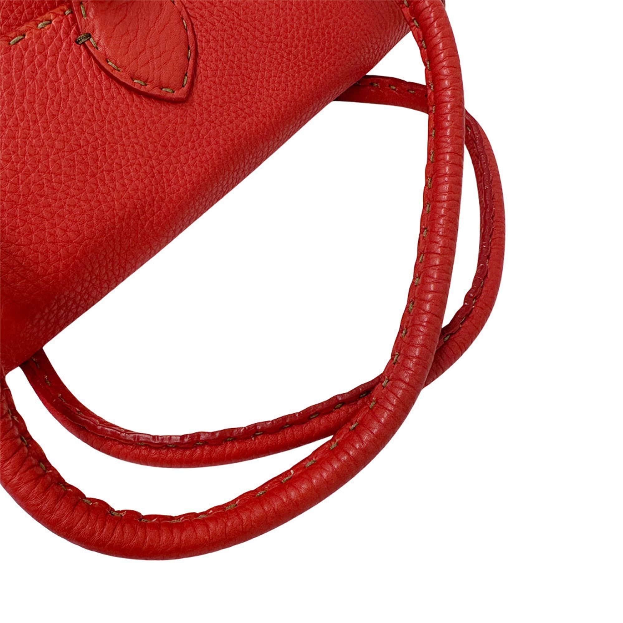 Fendi Fendi handbag for women and men, brand name, leather, Linda red. Size ONE SIZE - 8 Thumbnail