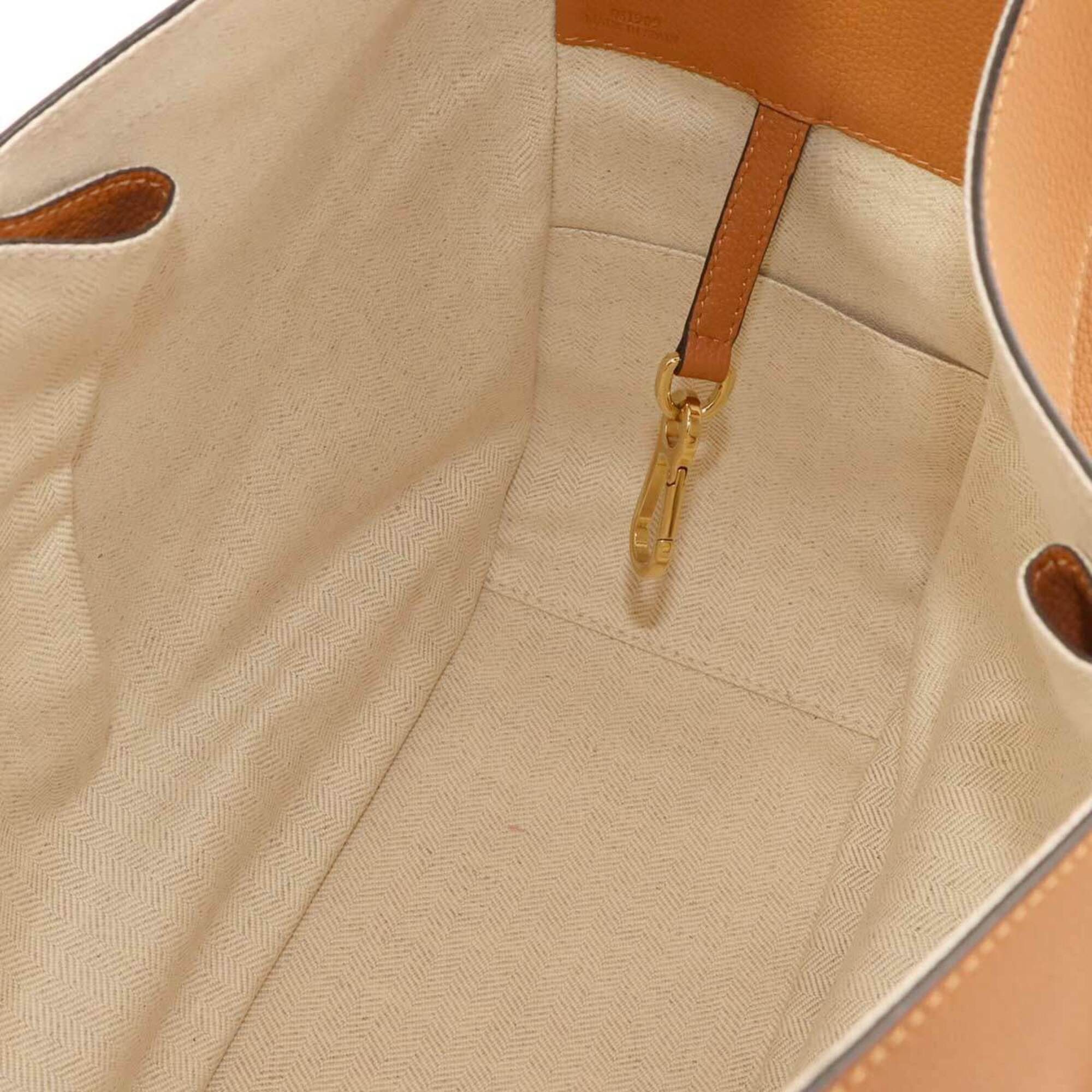 Loewe LOEWE Hammock Small 2-way Handbag Shoulder Bag Leather Brown Gold Hardware Size ONE SIZE - 8 Thumbnail