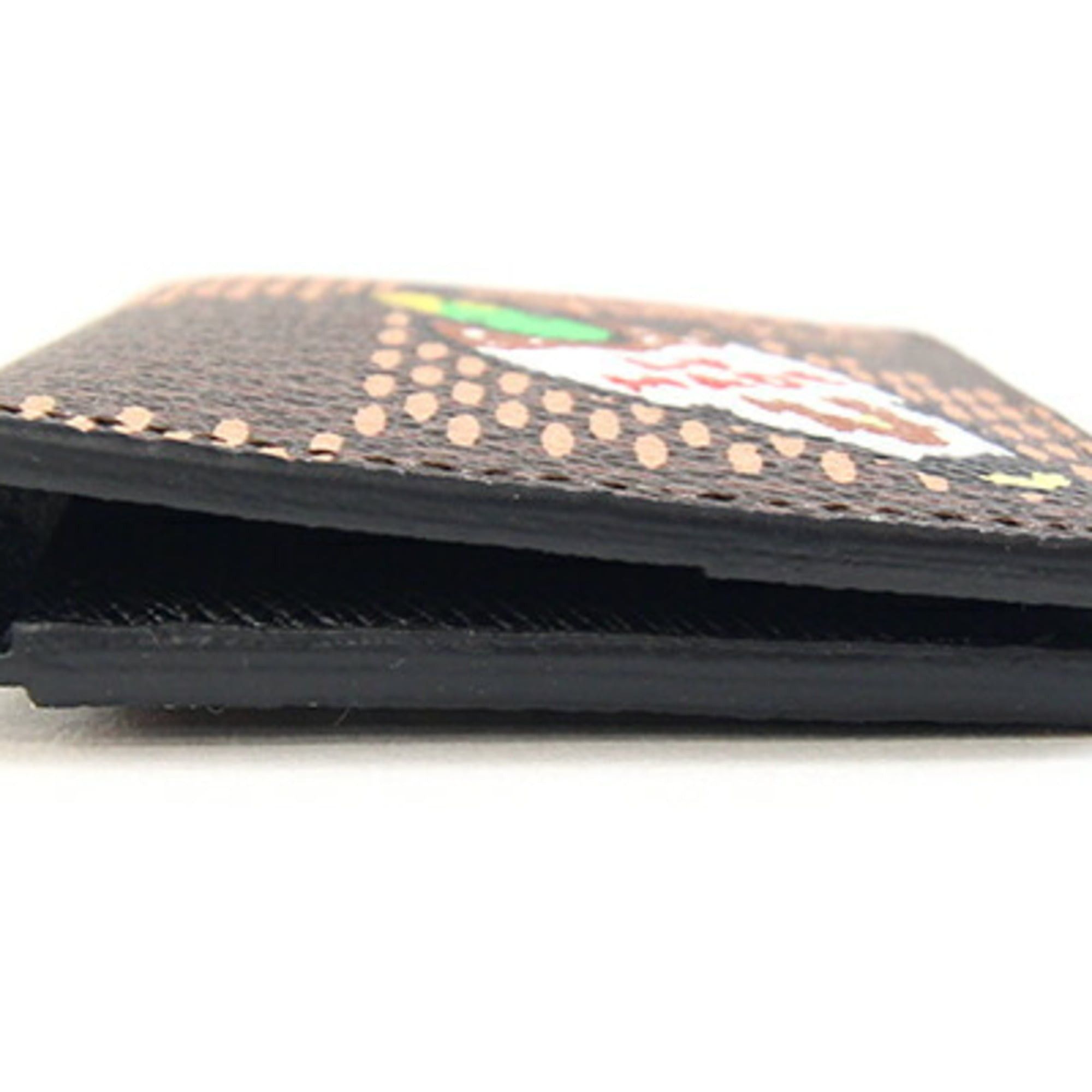 Louis Vuitton Louis Vuitton Business Card Holder/Card Case NIGO Collaboration Damier Giant Organizer de Poche N60391 Ebene Pass Holder Camo LOUIS VUITTON Size ONE SIZE - 5 Thumbnail