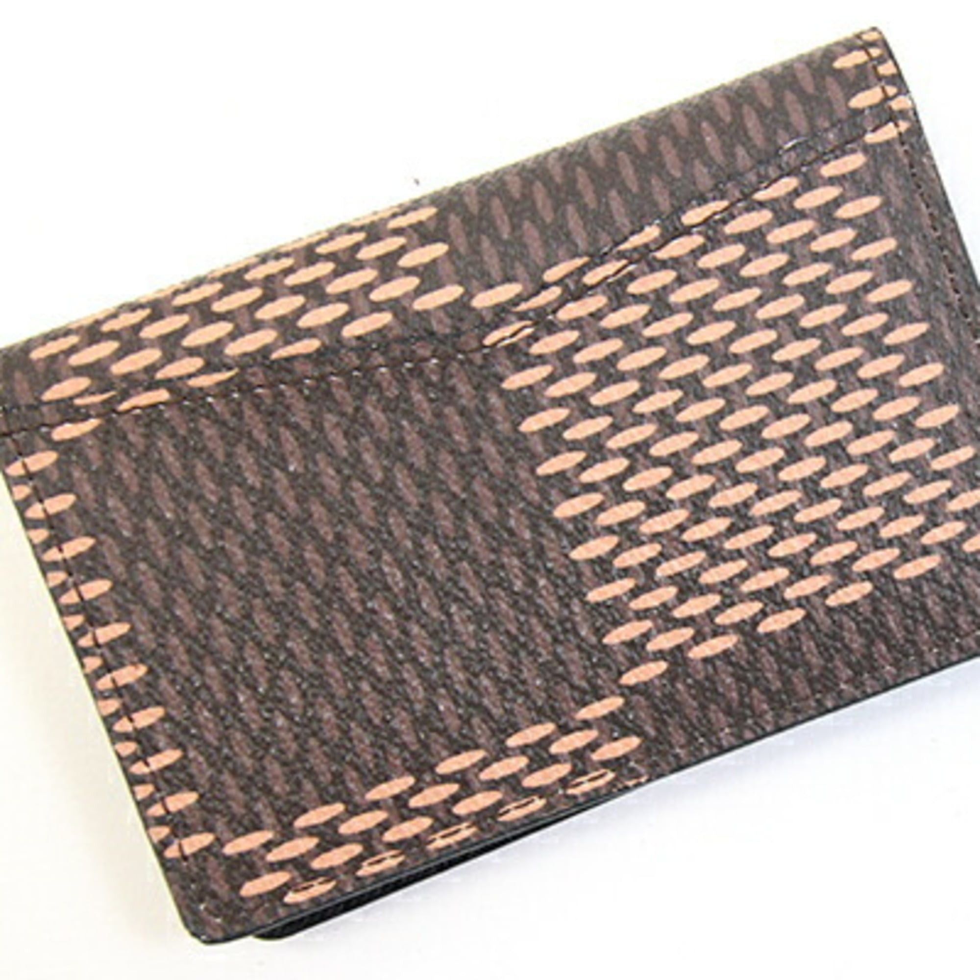 Louis Vuitton Louis Vuitton Business Card Holder/Card Case NIGO Collaboration Damier Giant Organizer de Poche N60391 Ebene Pass Holder Camo LOUIS VUITTON Size ONE SIZE - 6 Thumbnail