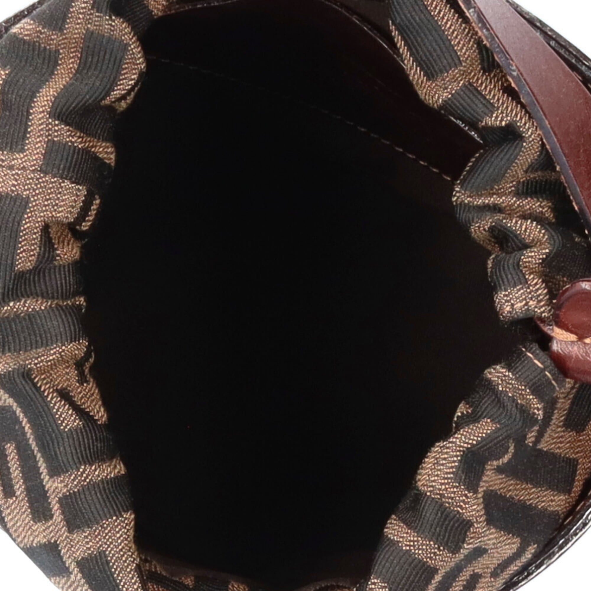 Fendi Fendi Bucket Bag Zucca Handbag Canvas 2354-16325-008 Brown Women's FENDI Used Size ONE SIZE - 6 Thumbnail