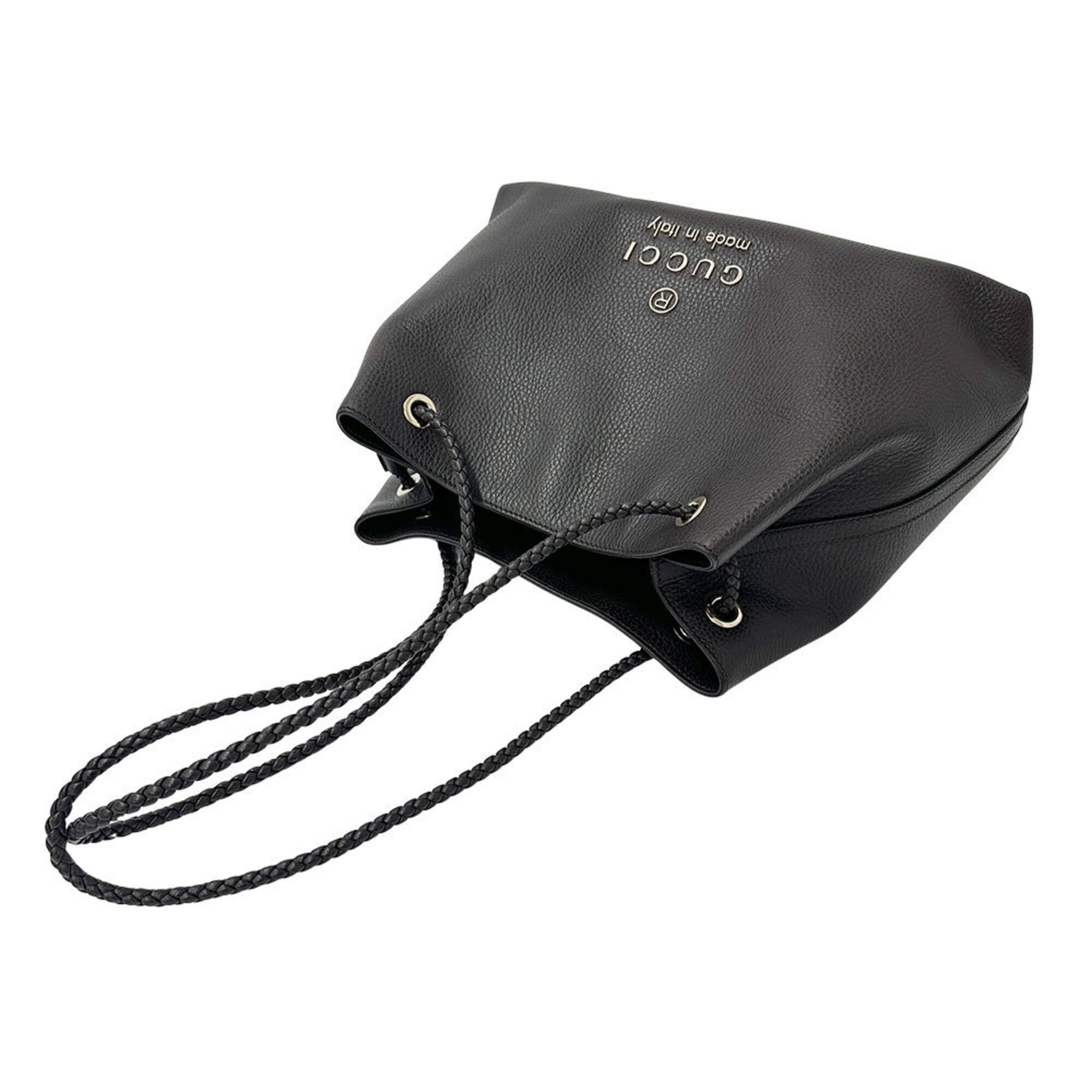 Gucci Gucci handbag, women's/men's, brand tote bag, leather, dark brown, 419689 Size ONE SIZE - 6 Thumbnail