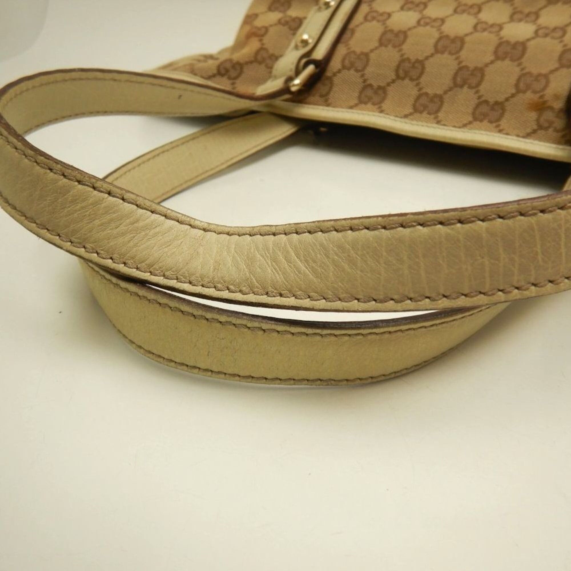 Gucci GUCCI Sherry Line 137896 Tote Bag GG Canvas Beige Women's 253812 Size ONE SIZE - 9 Thumbnail