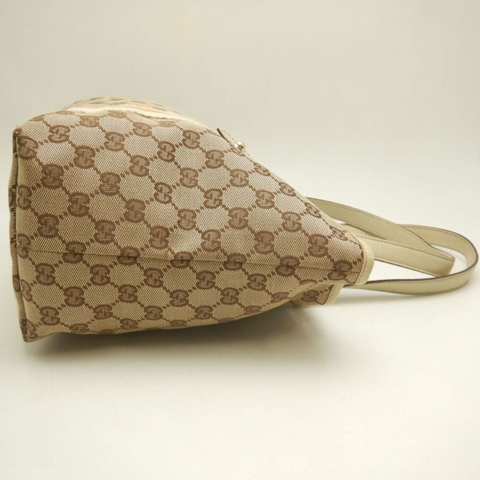 Gucci GUCCI Sherry Line 137896 Tote Bag GG Canvas Beige Women's 253812 Size ONE SIZE - 5 Thumbnail