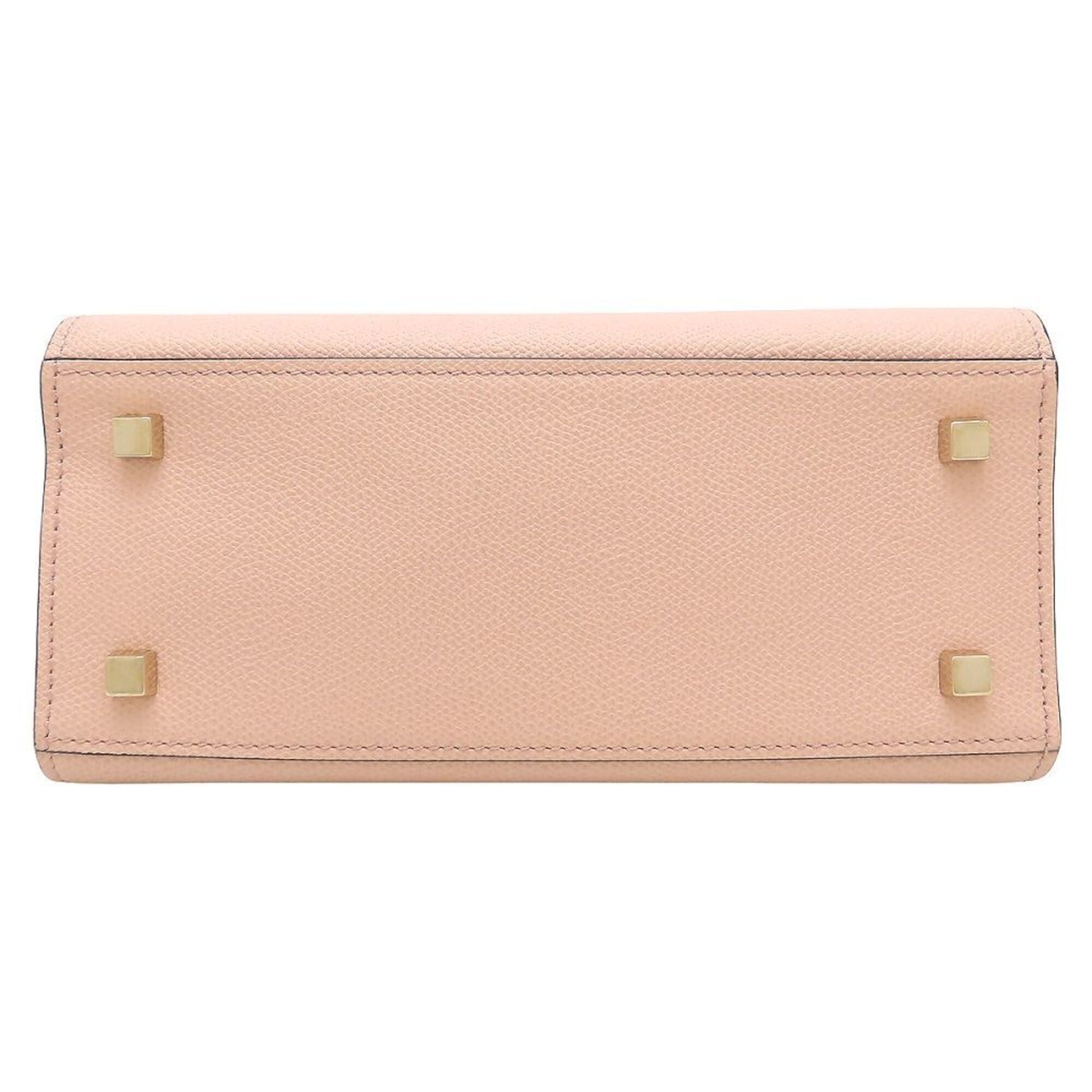 Valextra Valextra Mini Iside Soft Calfskin Handbag, Cheek Pink, Women's, WBES0036028 (Model Number: 353275) Size ONE SIZE - 4 Thumbnail