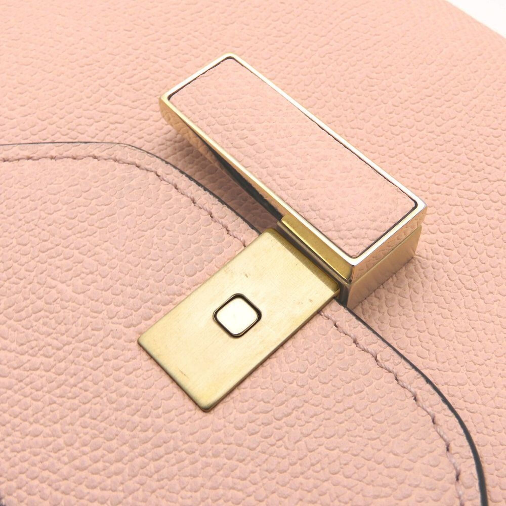 Valextra Valextra Mini Iside Soft Calfskin Handbag, Cheek Pink, Women's, WBES0036028 (Model Number: 353275) Size ONE SIZE - 15 Thumbnail