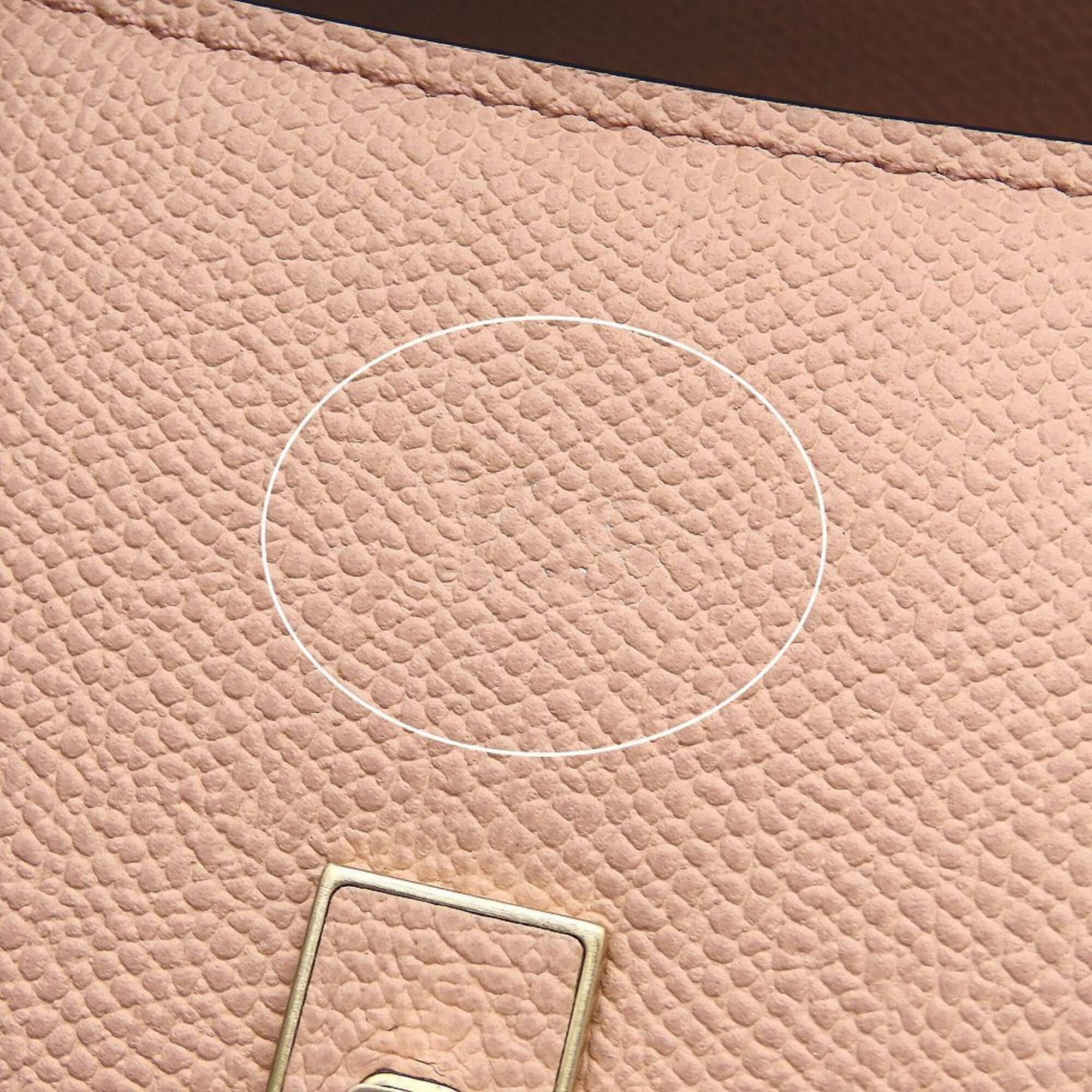 Valextra Valextra Mini Iside Soft Calfskin Handbag, Cheek Pink, Women's, WBES0036028 (Model Number: 353275) Size ONE SIZE - 13 Thumbnail