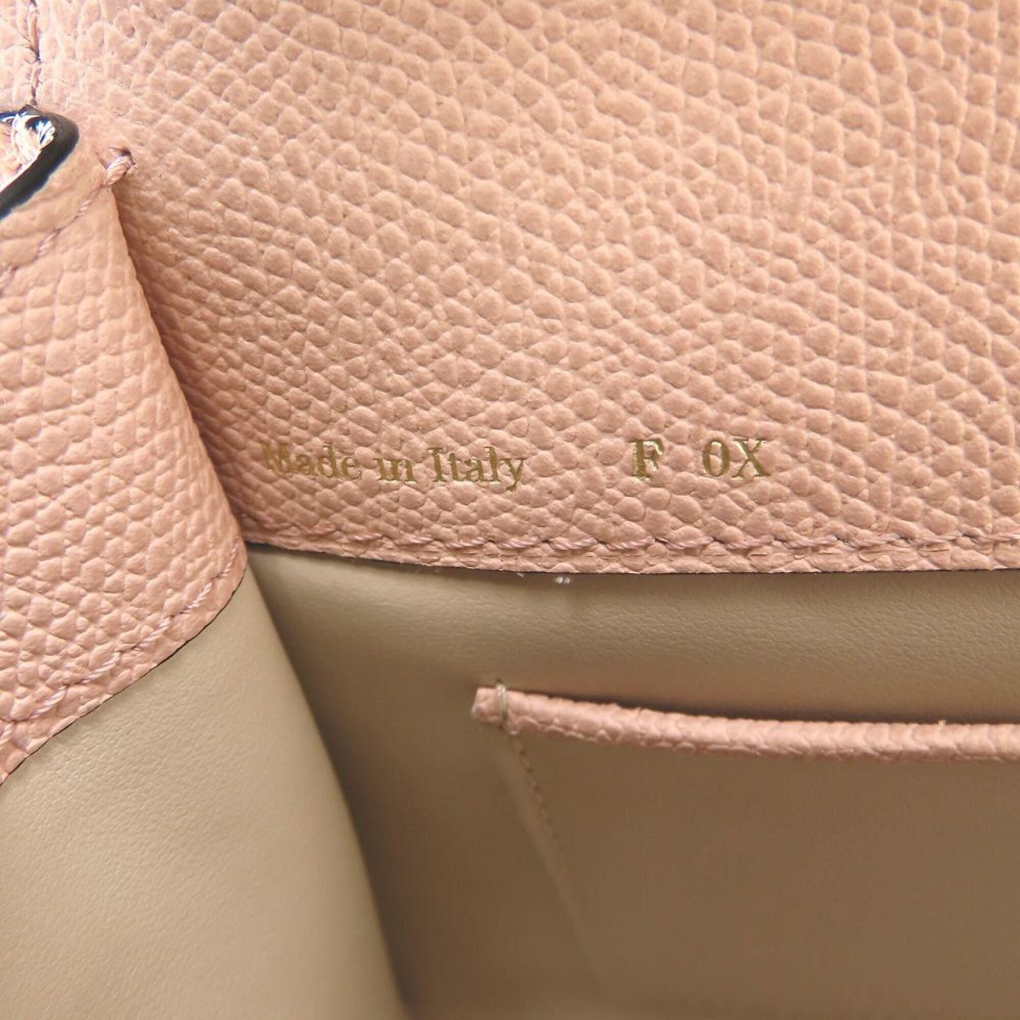 Valextra Valextra Mini Iside Soft Calfskin Handbag, Cheek Pink, Women's, WBES0036028 (Model Number: 353275) Size ONE SIZE - 7 Thumbnail