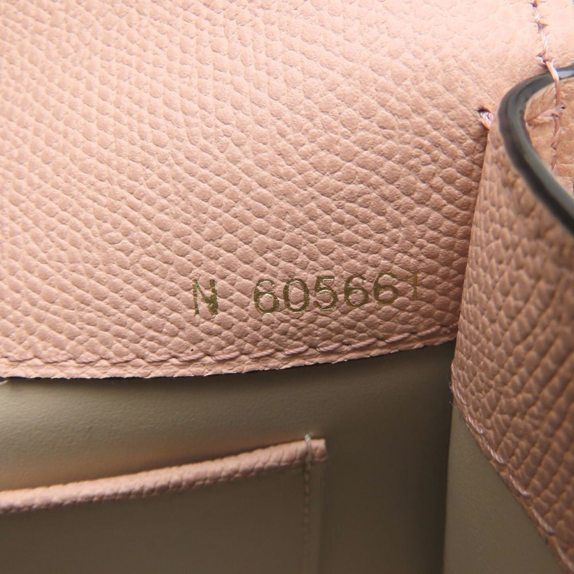 Valextra Valextra Mini Iside Soft Calfskin Handbag, Cheek Pink, Women's, WBES0036028 (Model Number: 353275) Size ONE SIZE - 8 Thumbnail