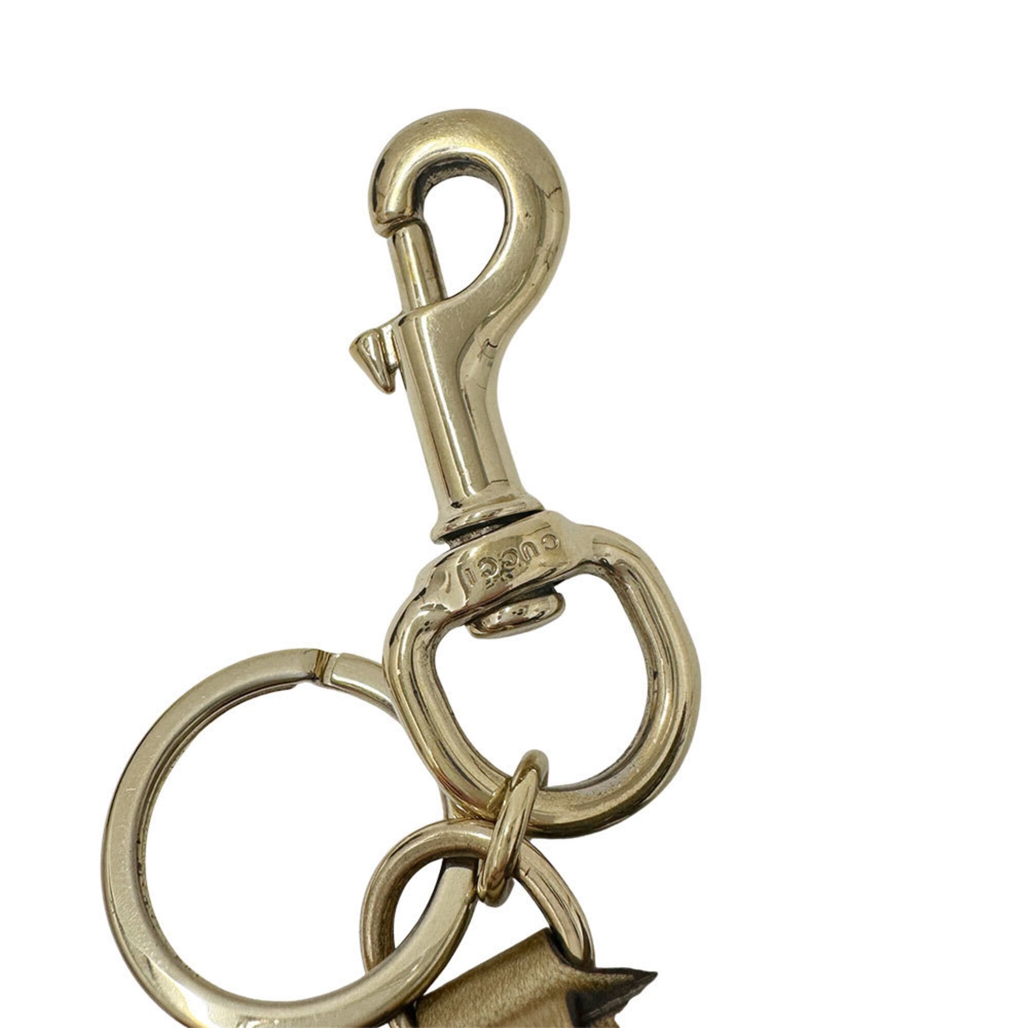 Gucci Gucci keychain for women, brand name, Gucciori, Chihuahua, GG Supreme, beige, brown, dog. Size ONE SIZE - 10 Thumbnail