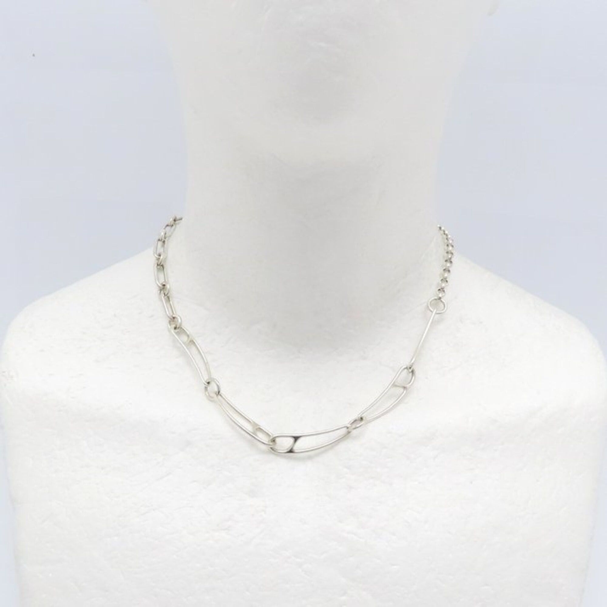 Hermes HERMES Chaine d'Ancre Punk Necklace, SV925, Women's, 295489 Size ONE SIZE - 3 Thumbnail