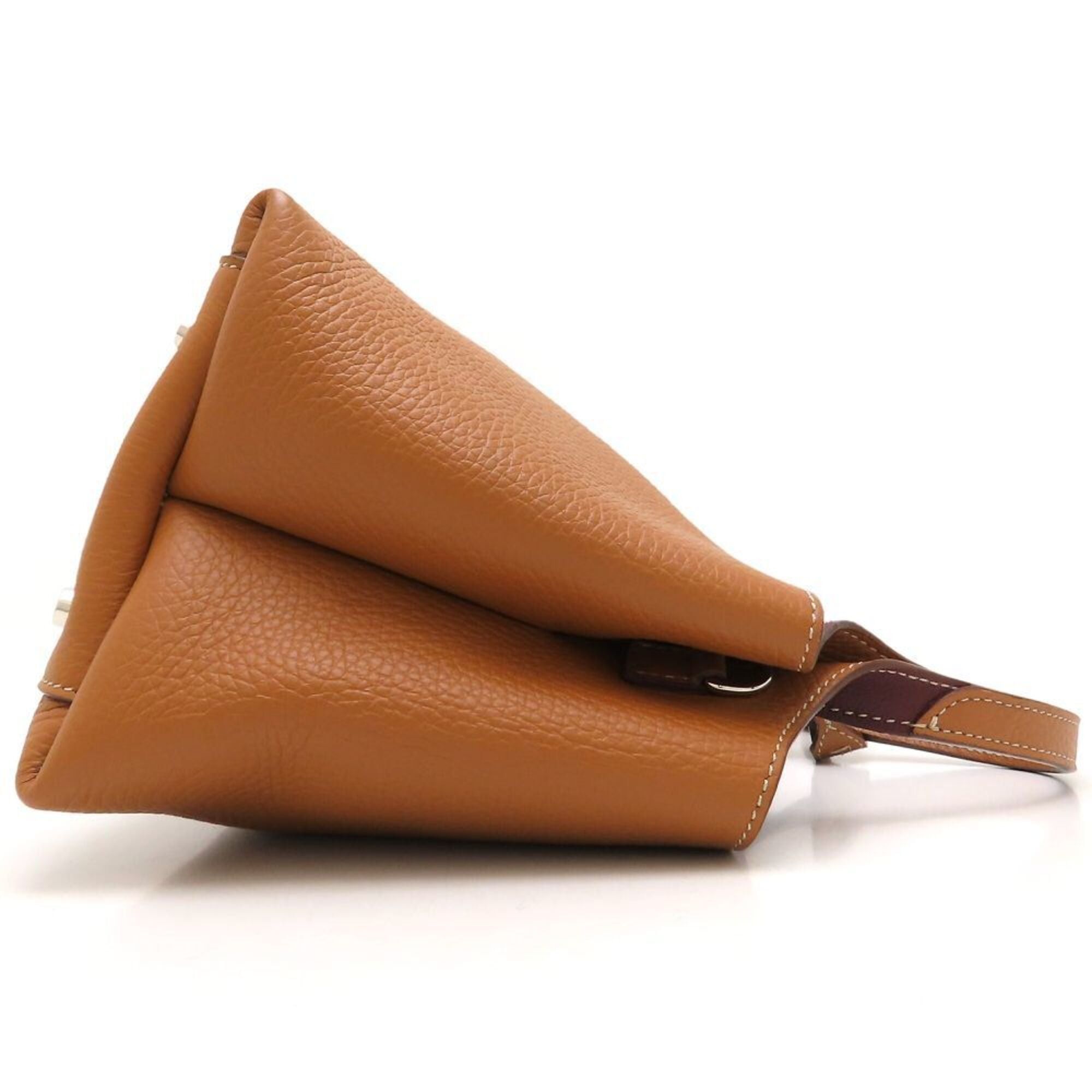 Tod's Tod's TOD’S Tod’s Leather Bag Micro T Timeless 2-Way XBWAPAEL000QRI9P13 Handbag Brown Women’s 353266 Size ONE SIZE - 3 Thumbnail