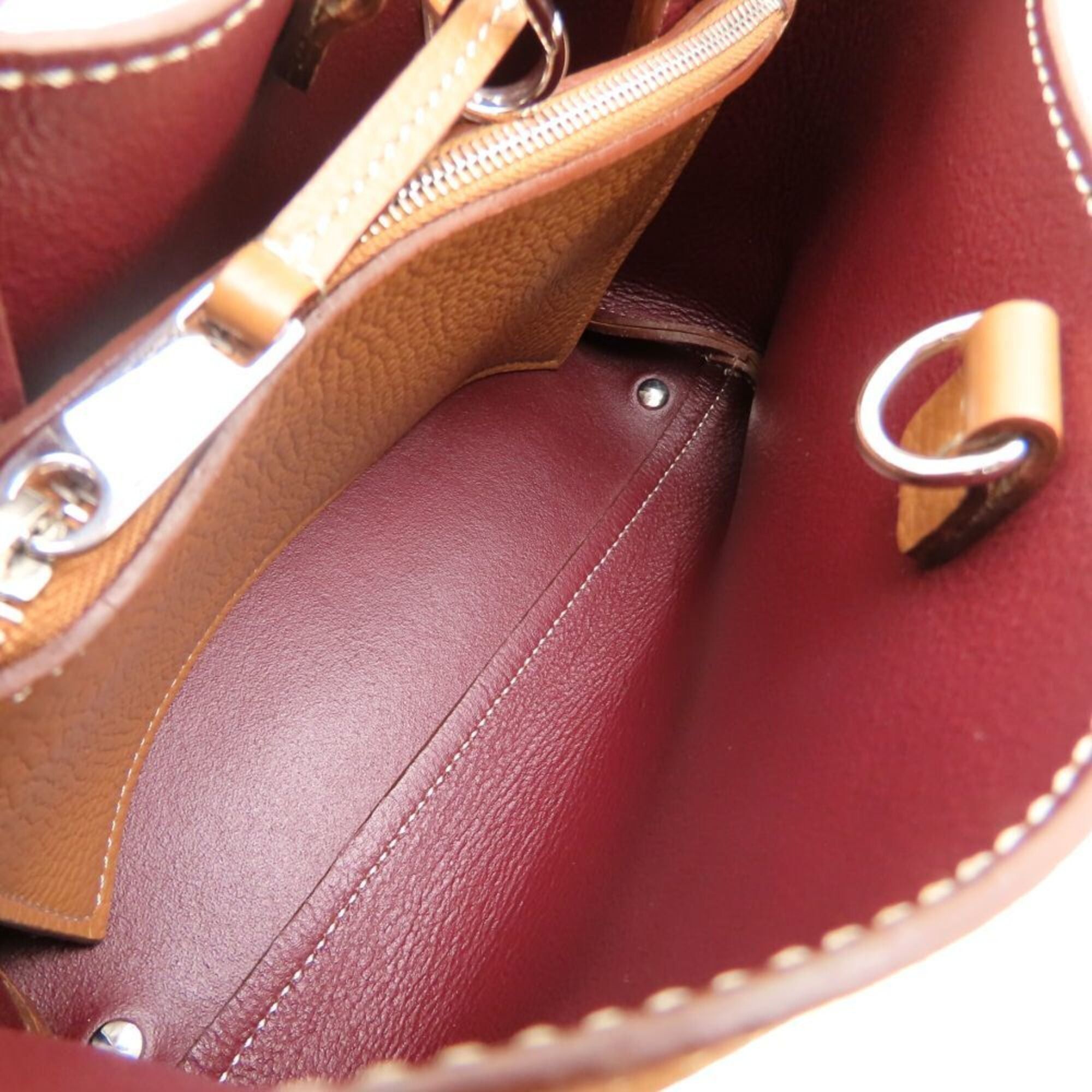 Tod's Tod's TOD’S Tod’s Leather Bag Micro T Timeless 2-Way XBWAPAEL000QRI9P13 Handbag Brown Women’s 353266 Size ONE SIZE - 7 Thumbnail