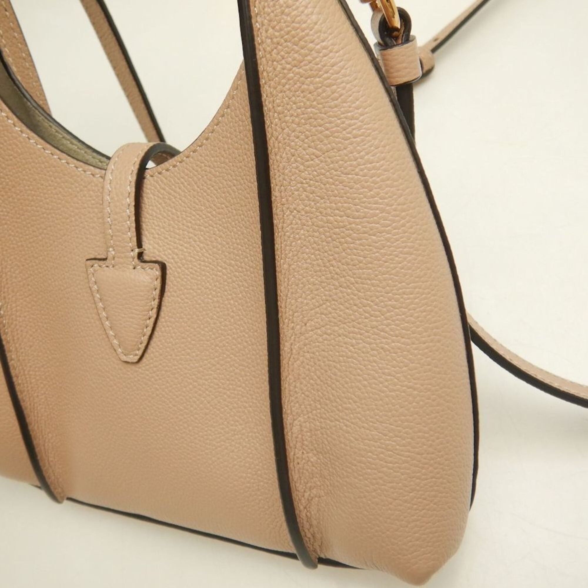 Tod's Tod's TOD’S T-Timeless Shopping Bag Handbag, Calfskin, Natural, Women's, 253827 Size ONE SIZE - 8 Thumbnail