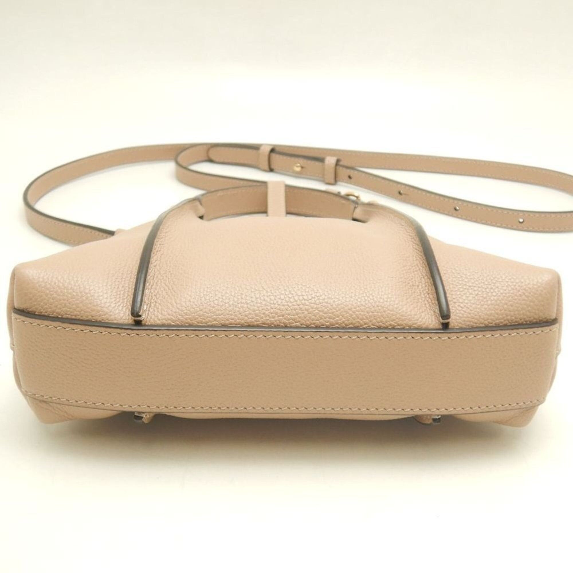 Tod's Tod's TOD’S T-Timeless Shopping Bag Handbag, Calfskin, Natural, Women's, 253827 Size ONE SIZE - 7 Thumbnail