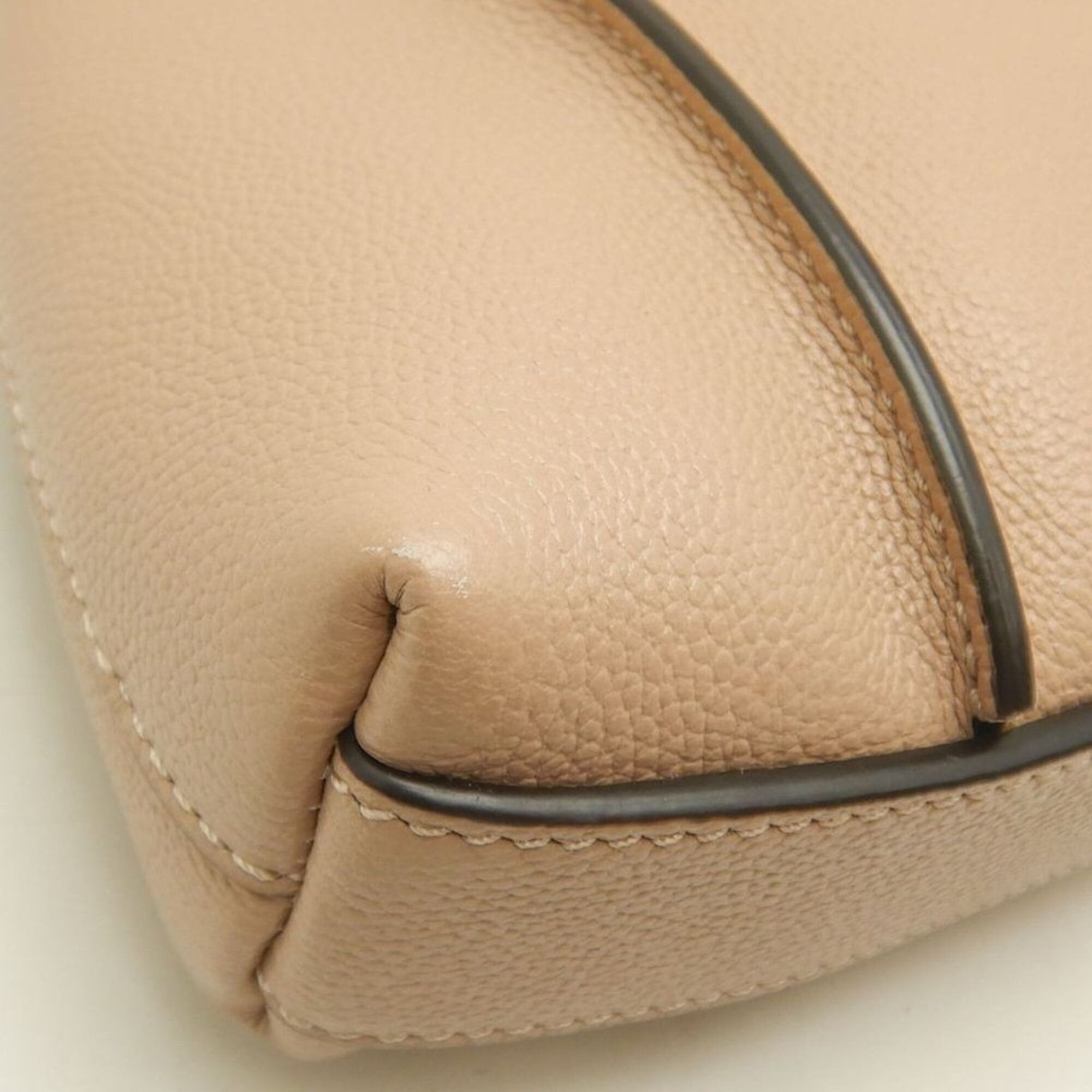 Tod's Tod's TOD’S T-Timeless Shopping Bag Handbag, Calfskin, Natural, Women's, 253827 Size ONE SIZE - 12 Thumbnail
