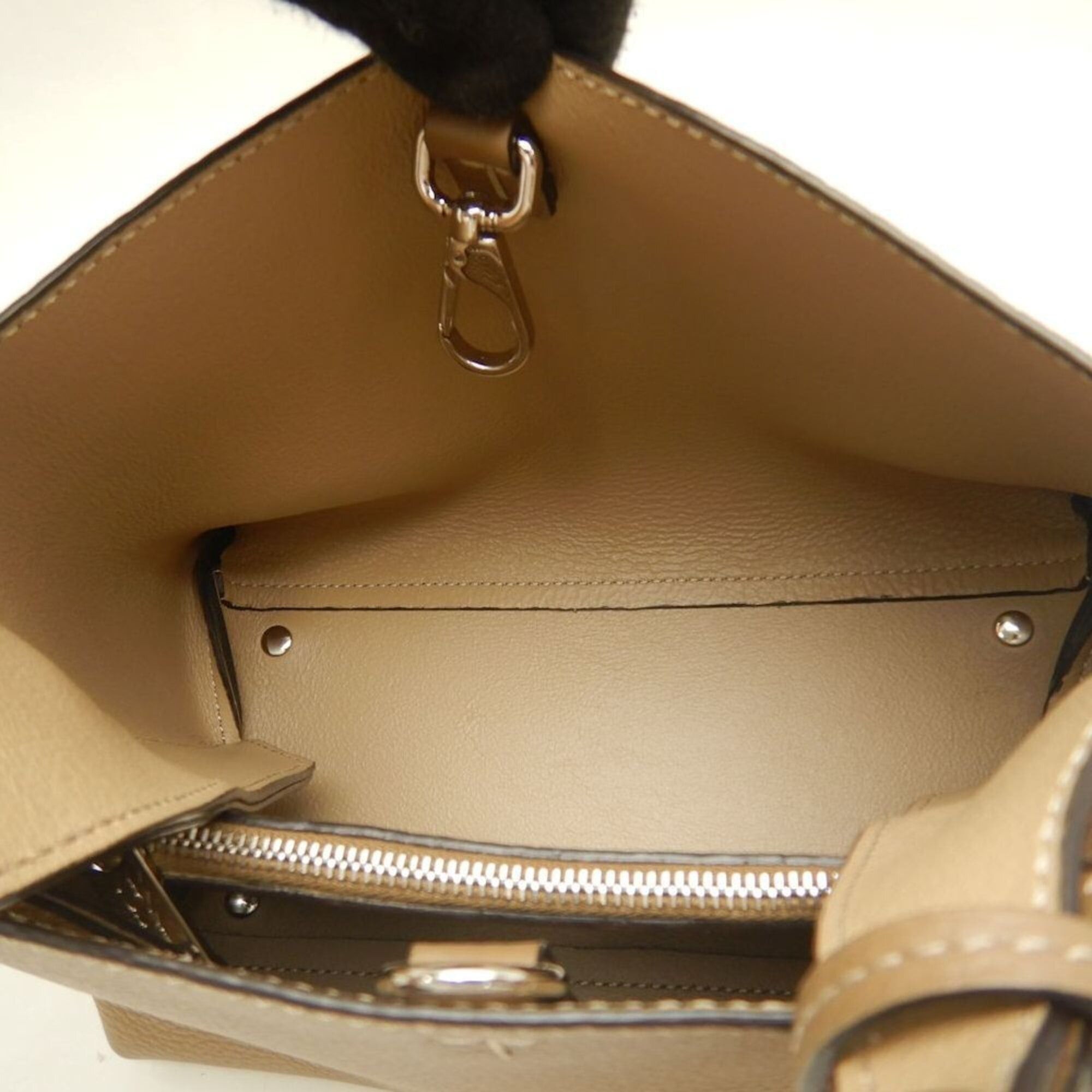 Tod's Tod's TOD’S T-Timeless Micro Handbag, Leather, Brown, Women's, 253832 Size ONE SIZE - 15 Thumbnail